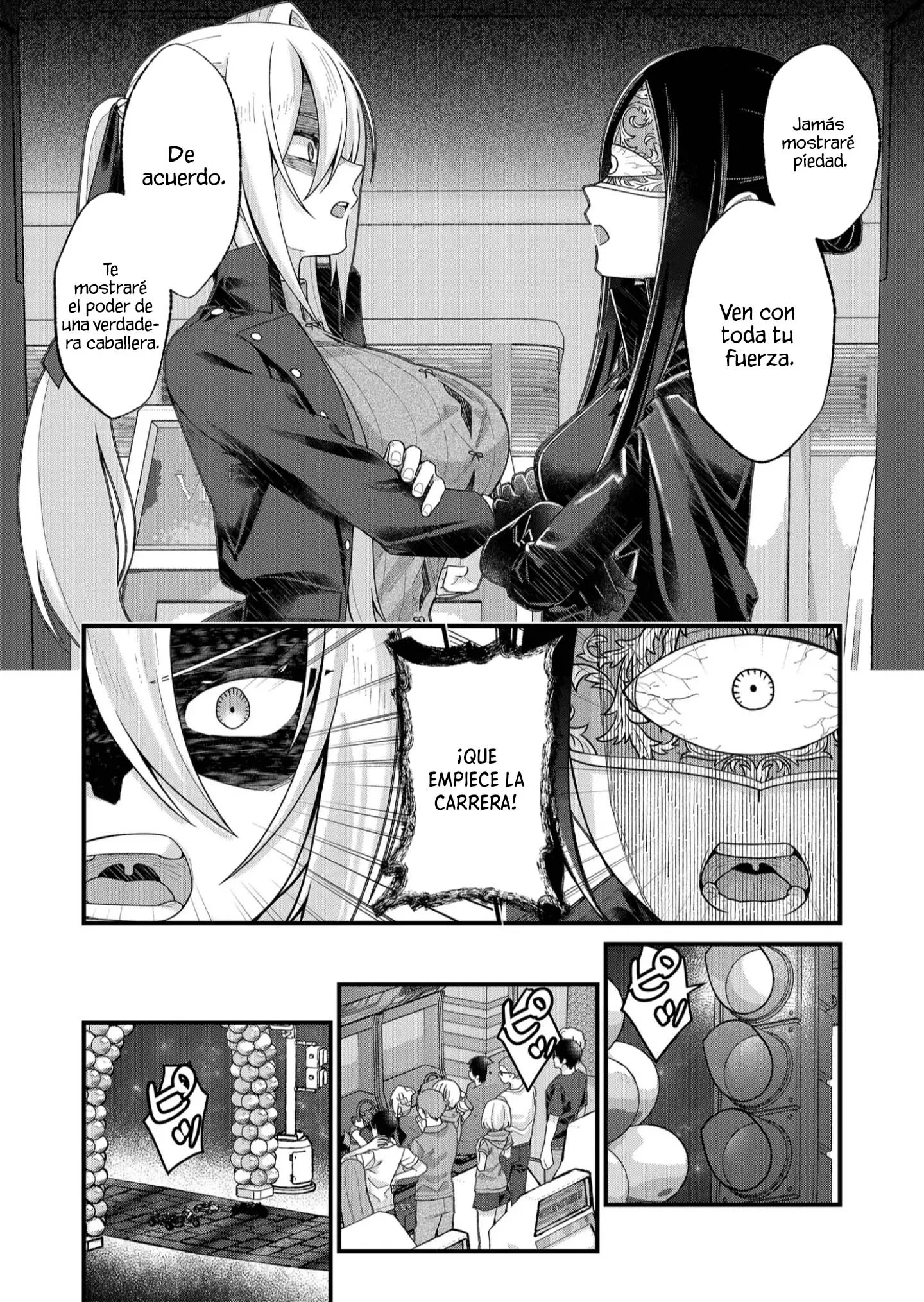 Siempre que regreso a casa, estará alli el fantasma de la Caballero Santa Capítulo 35 - Page 6