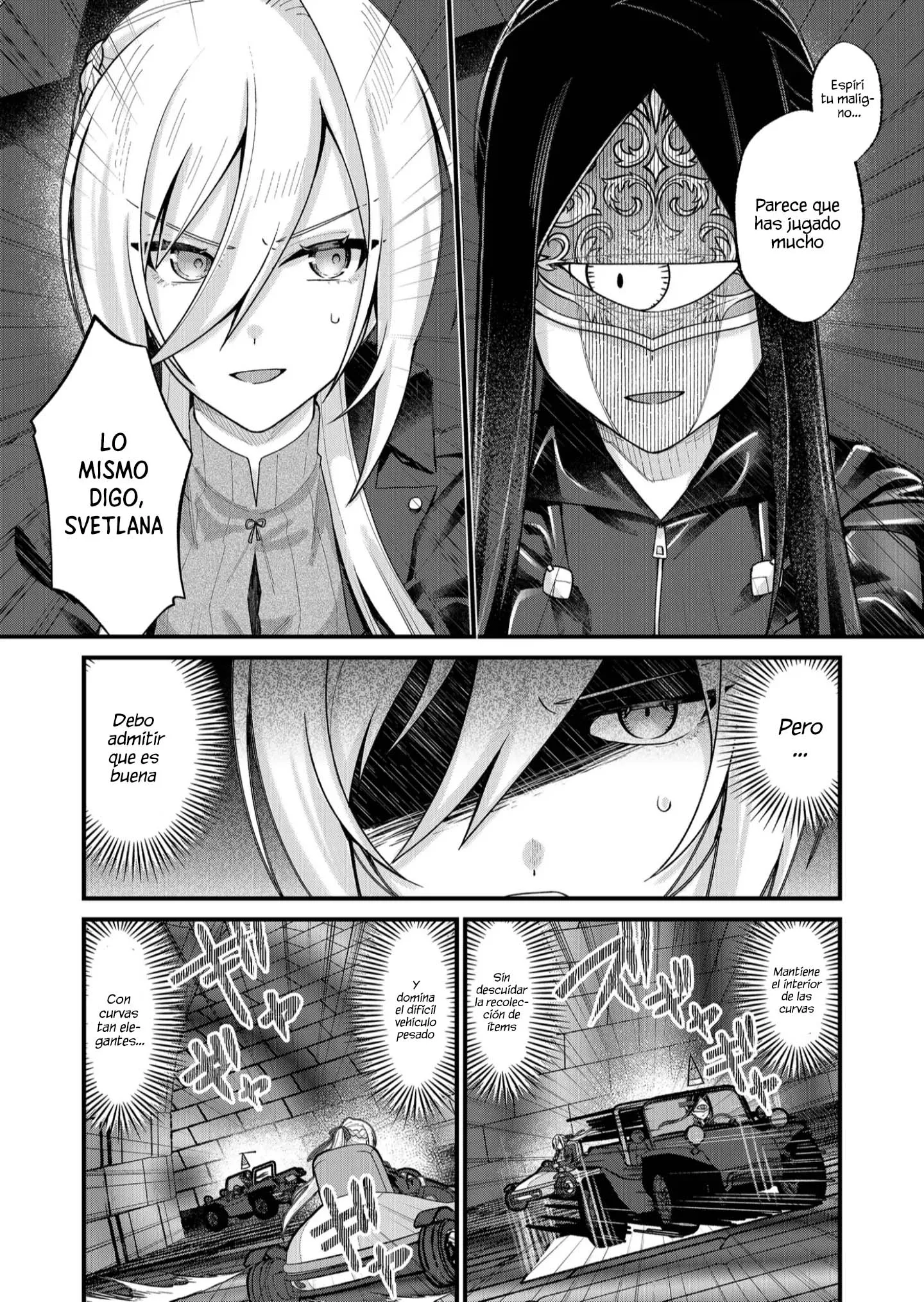 Siempre que regreso a casa, estará alli el fantasma de la Caballero Santa Capítulo 35 - Page 8