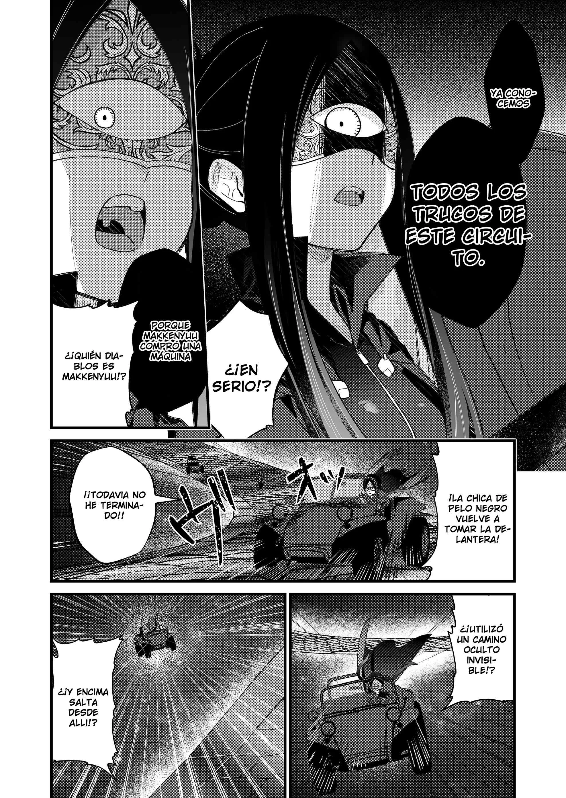 Siempre que regreso a casa, estará alli el fantasma de la Caballero Santa Capítulo 36 - Page 8