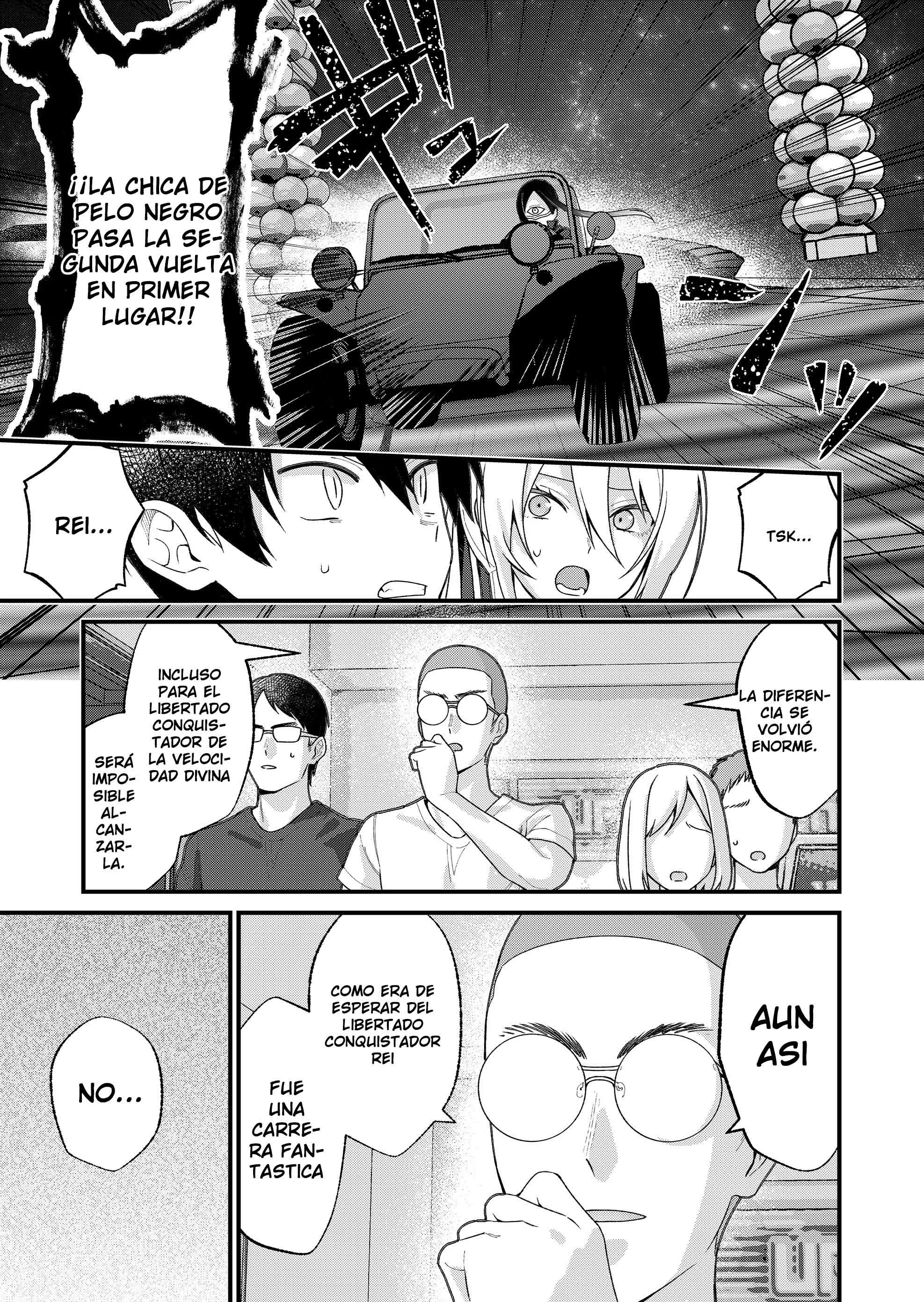 Siempre que regreso a casa, estará alli el fantasma de la Caballero Santa Capítulo 36 - Page 9