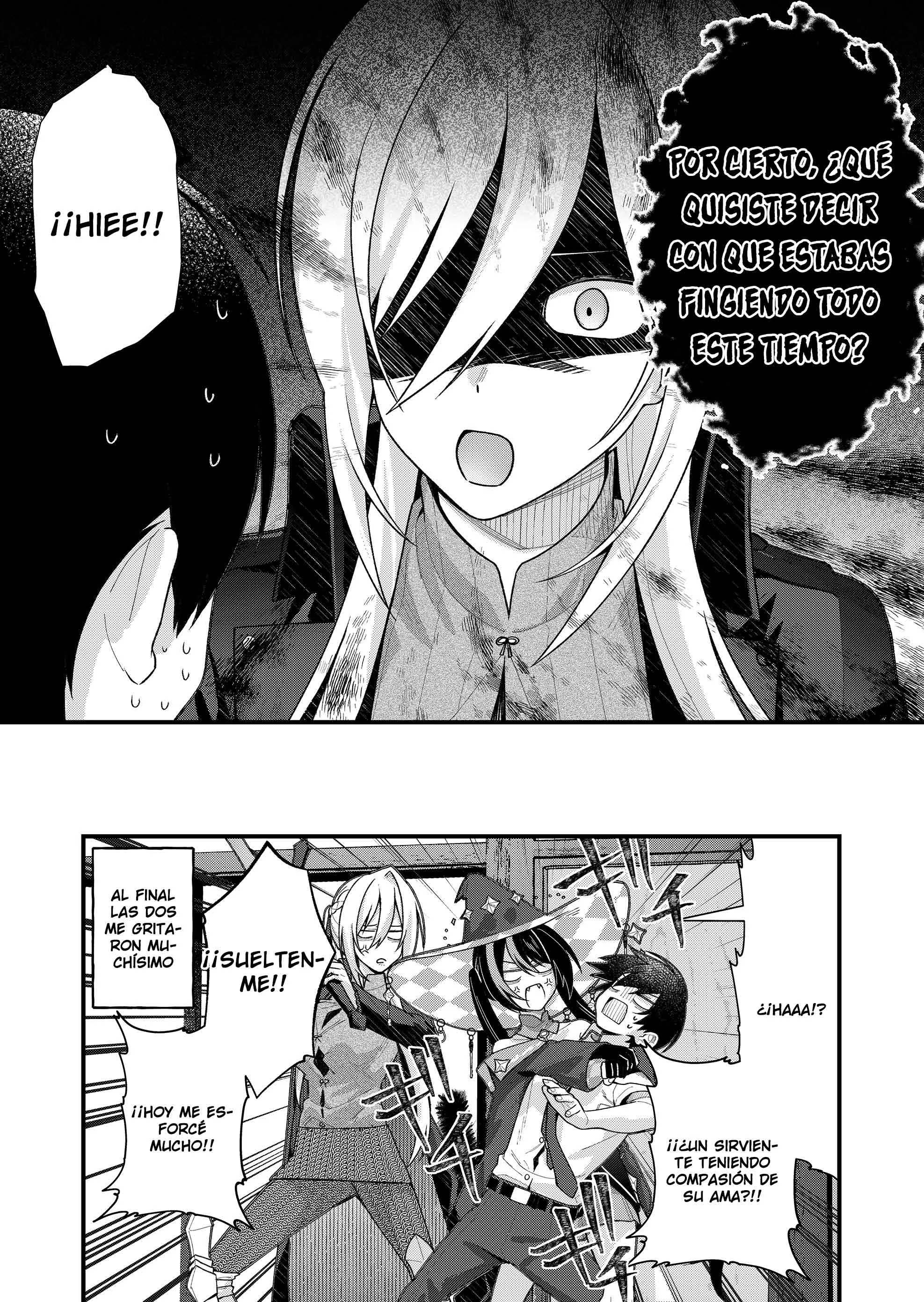 Siempre que regreso a casa, estará alli el fantasma de la Caballero Santa Capítulo 36 - Page 16