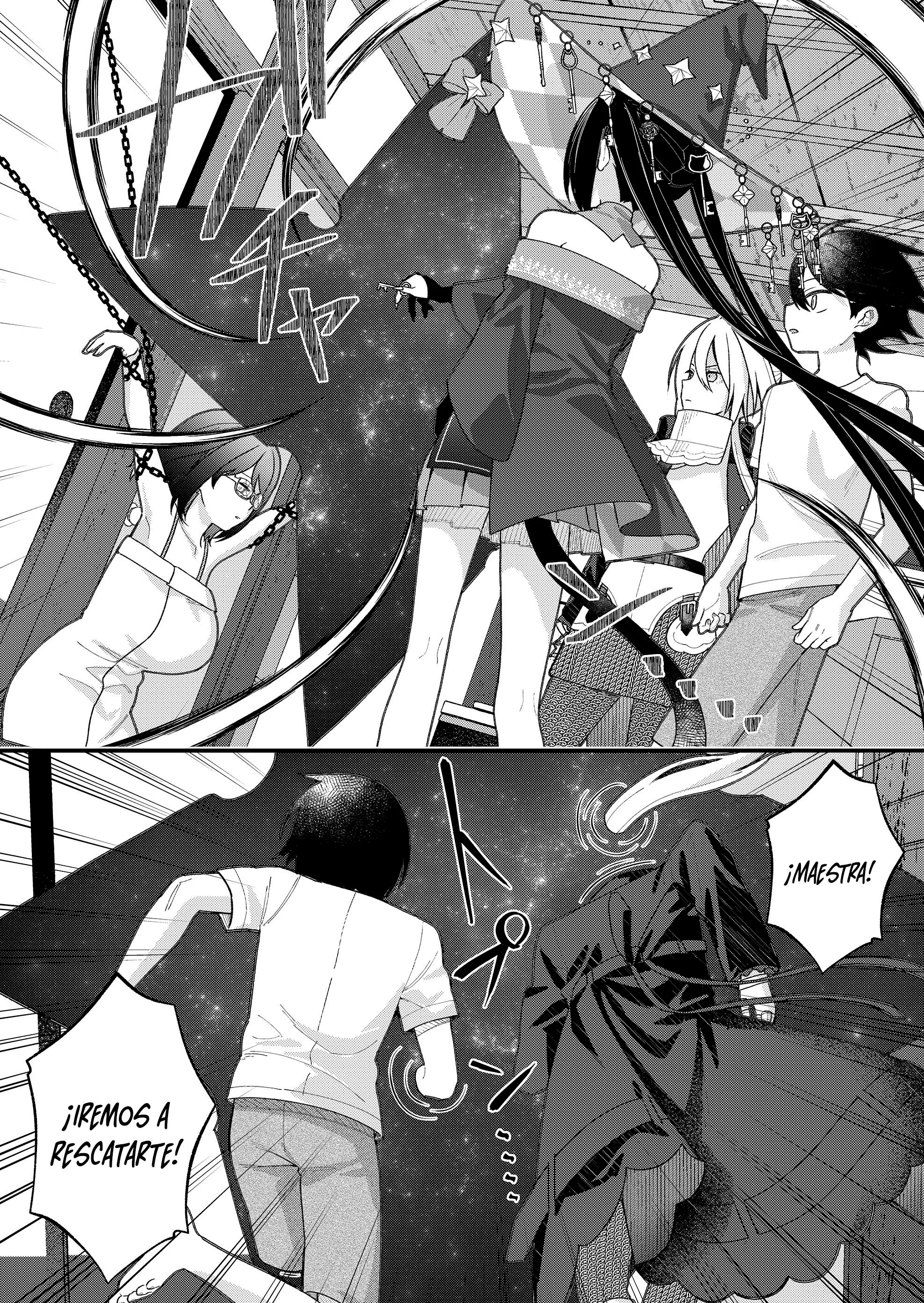 Siempre que regreso a casa, estará alli el fantasma de la Caballero Santa Capítulo 38 - Page 13