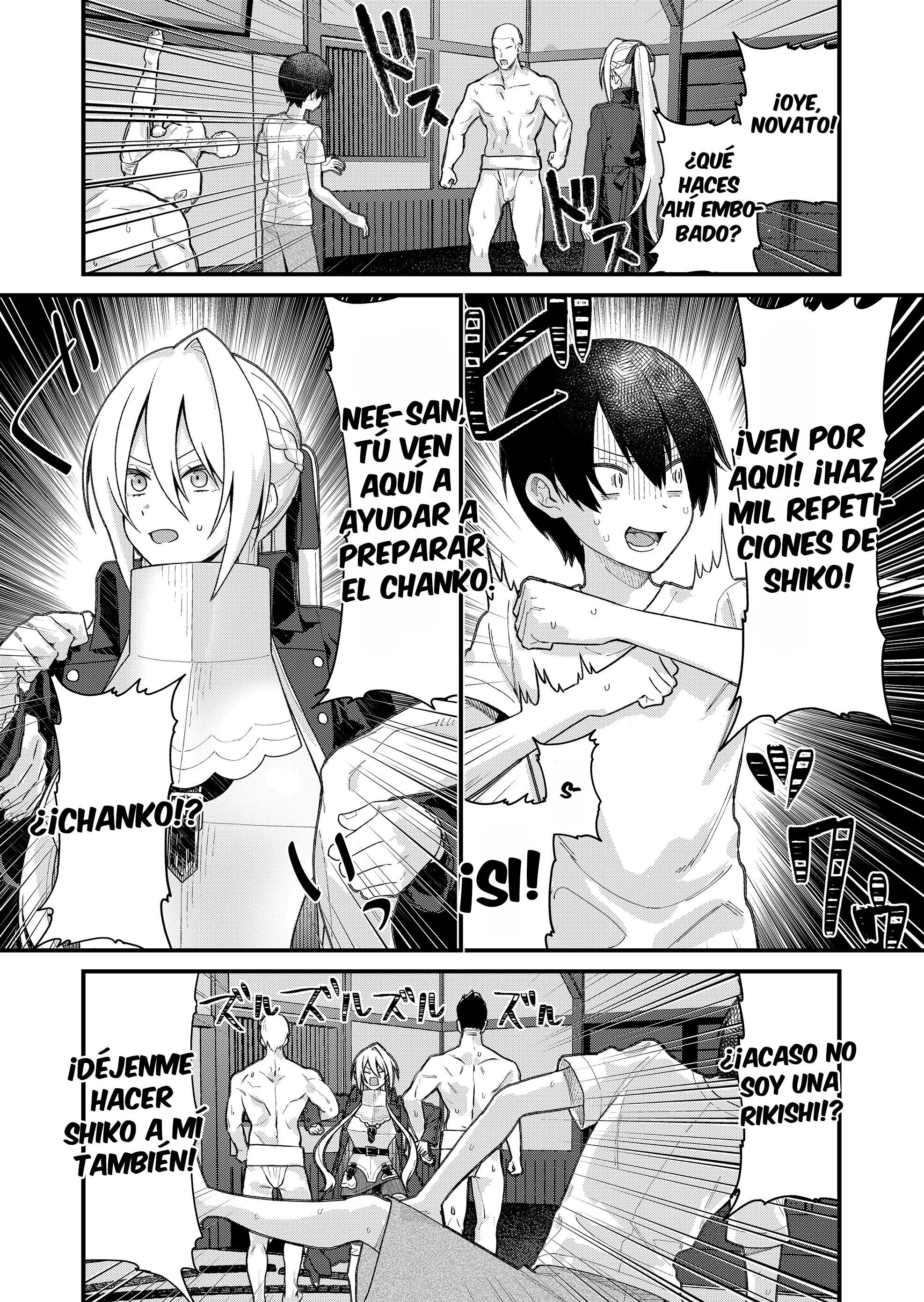 Siempre que regreso a casa, estará alli el fantasma de la Caballero Santa Capítulo 39 - Page 4