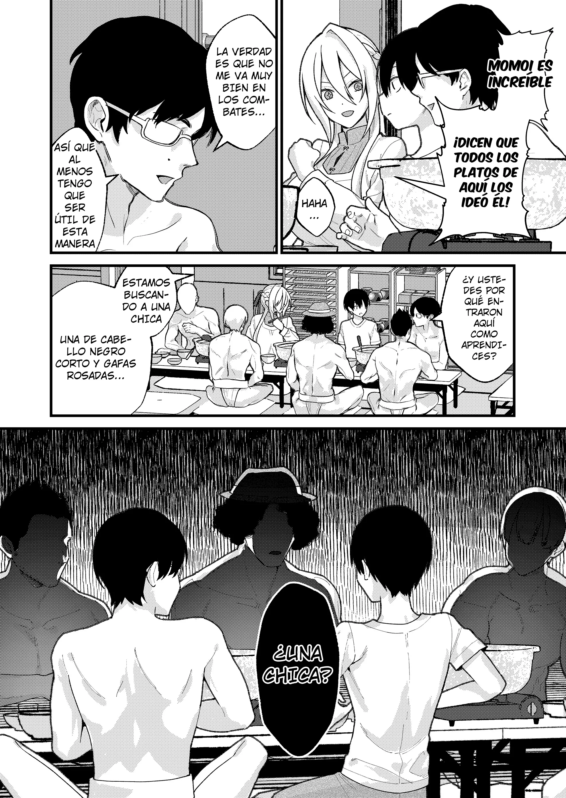 Siempre que regreso a casa, estará alli el fantasma de la Caballero Santa Capítulo 39 - Page 8
