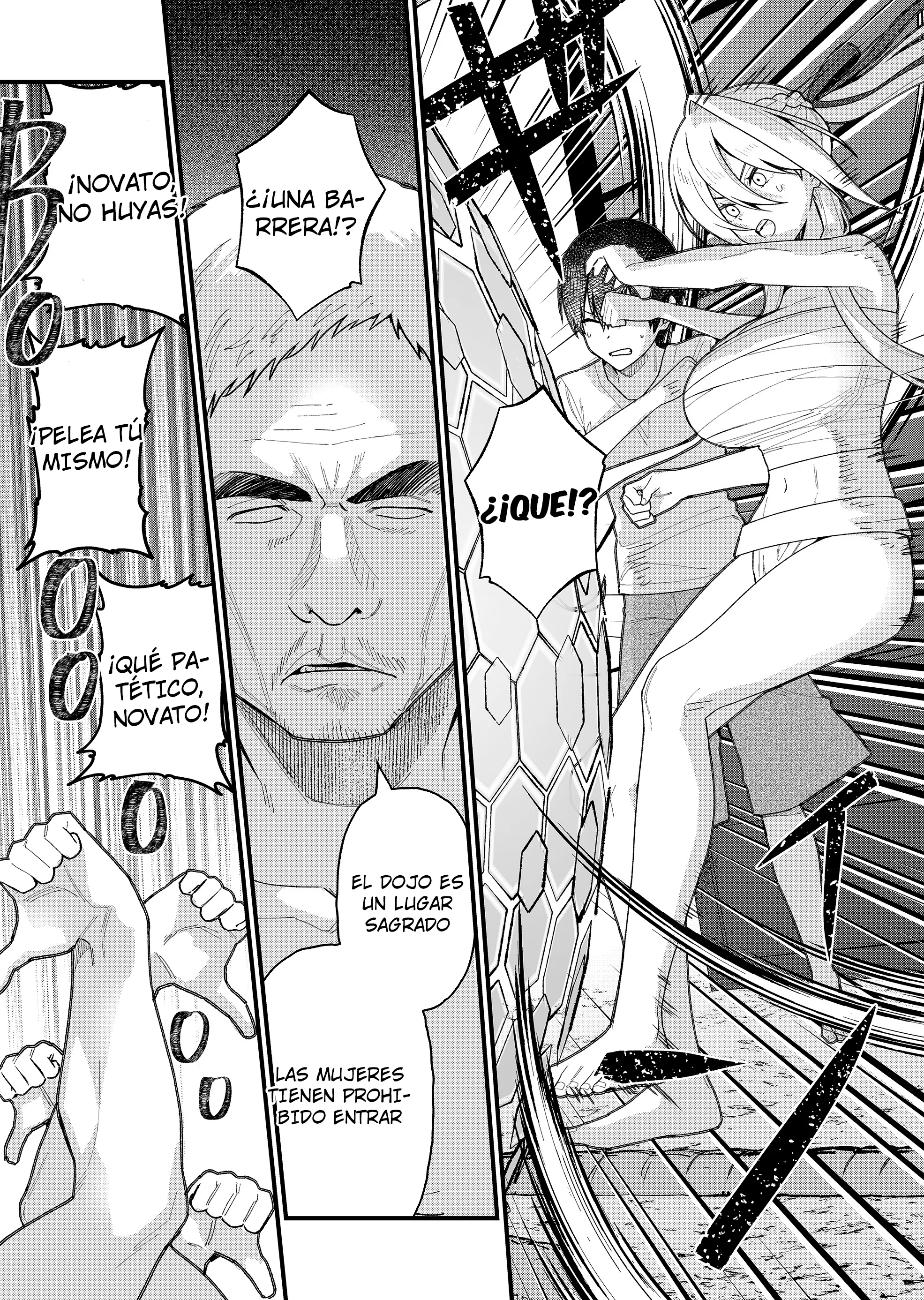 Siempre que regreso a casa, estará alli el fantasma de la Caballero Santa Capítulo 40 - Page 6