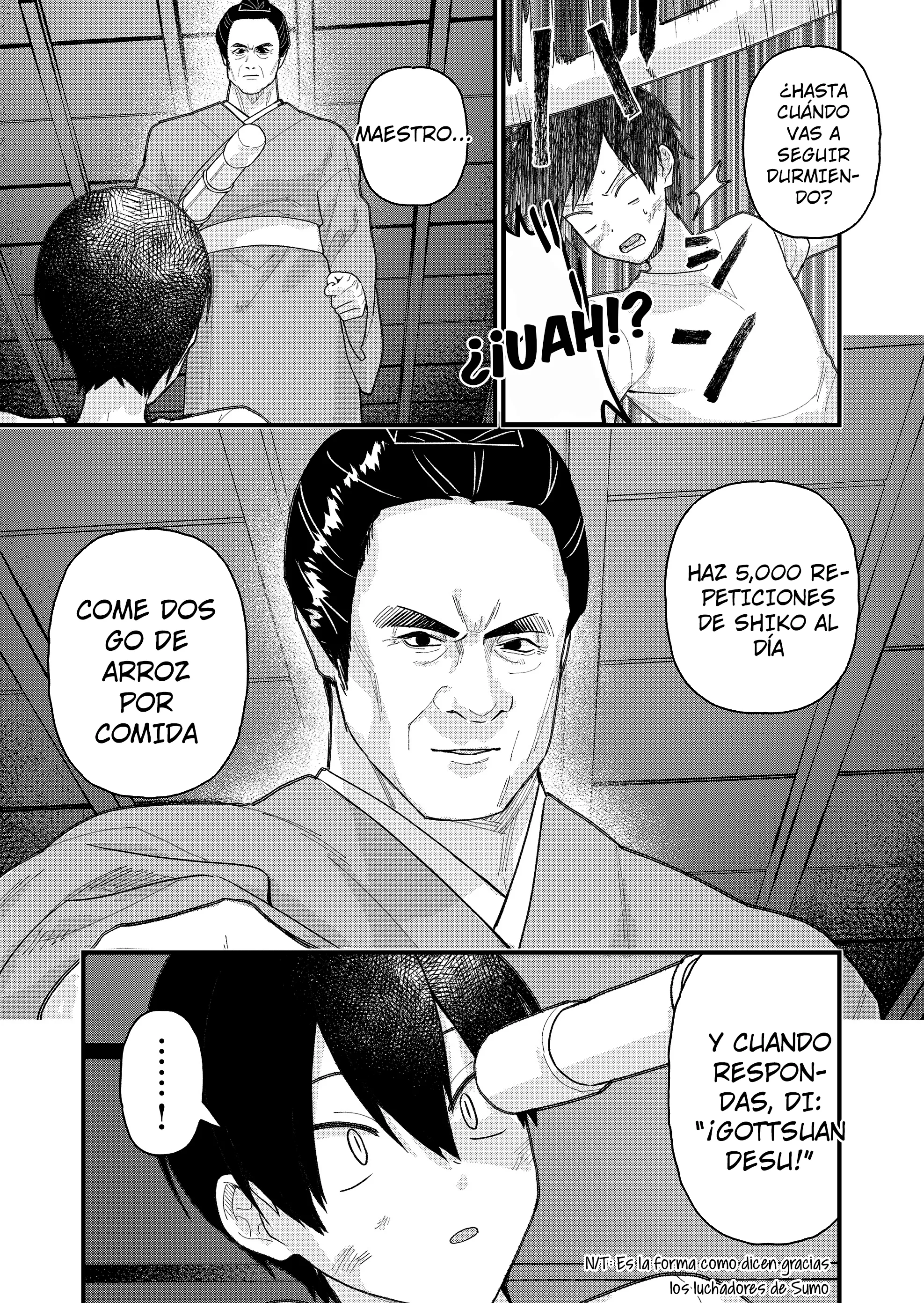 Siempre que regreso a casa, estará alli el fantasma de la Caballero Santa Capítulo 40 - Page 12