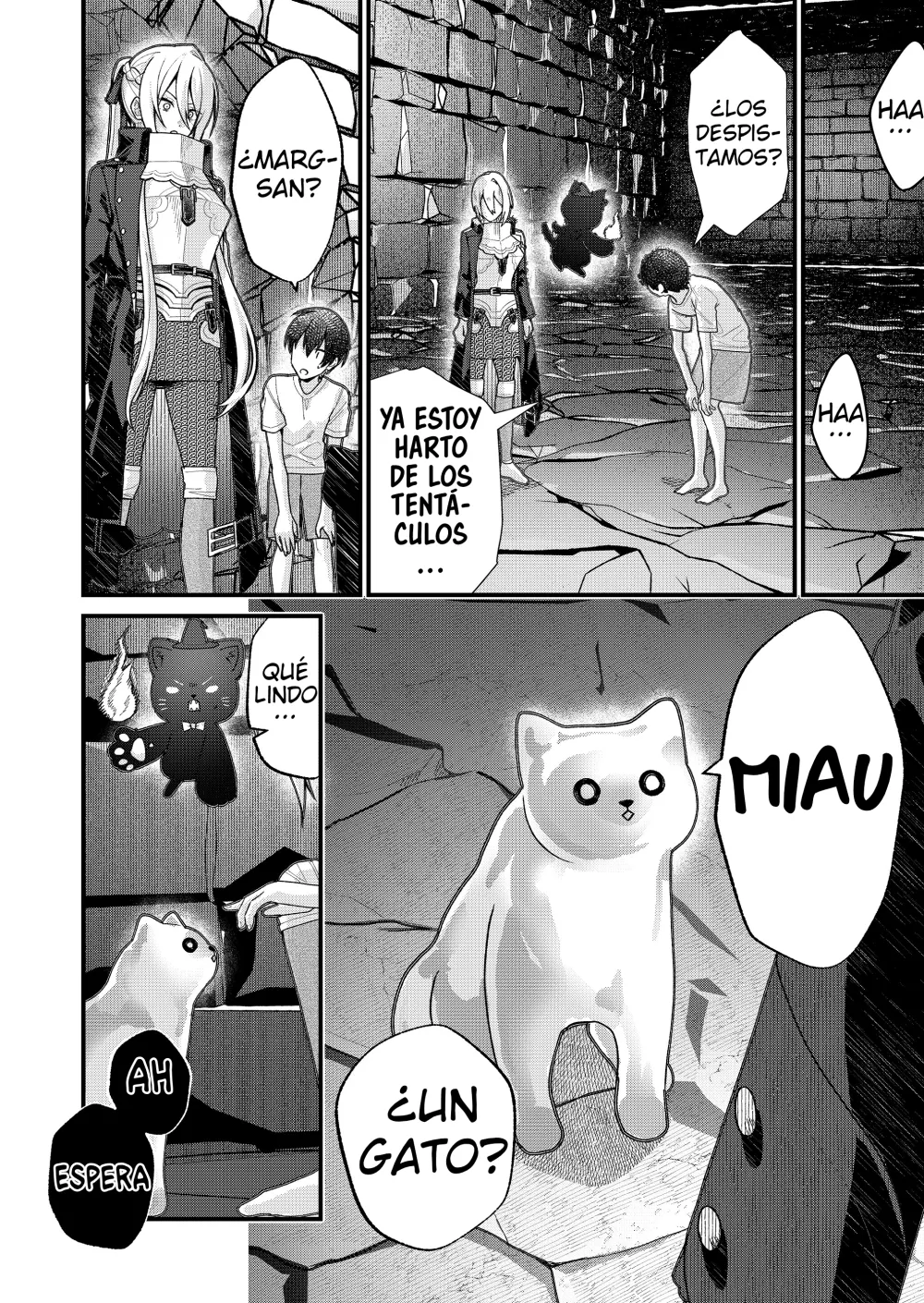Siempre que regreso a casa, estará alli el fantasma de la Caballero Santa Capítulo 44 - Page 7