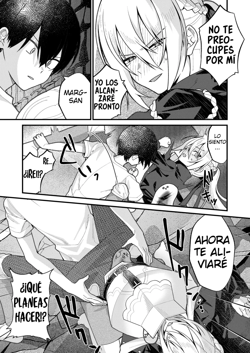 Siempre que regreso a casa, estará alli el fantasma de la Caballero Santa Capítulo 44 - Page 12