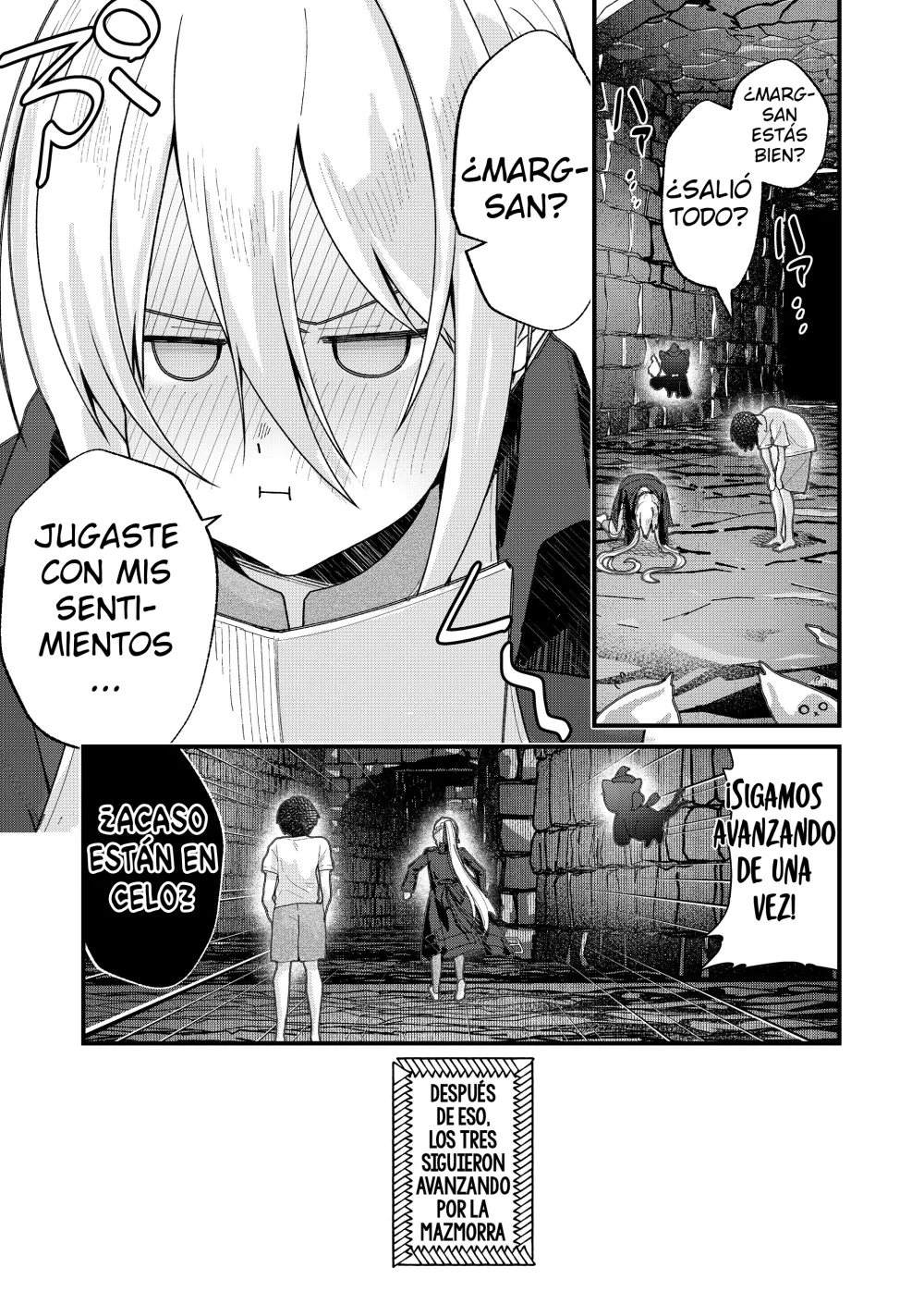 Siempre que regreso a casa, estará alli el fantasma de la Caballero Santa Capítulo 44 - Page 14