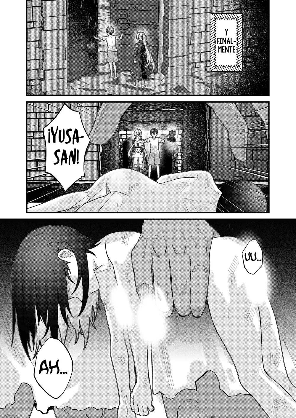 Siempre que regreso a casa, estará alli el fantasma de la Caballero Santa Capítulo 44 - Page 16