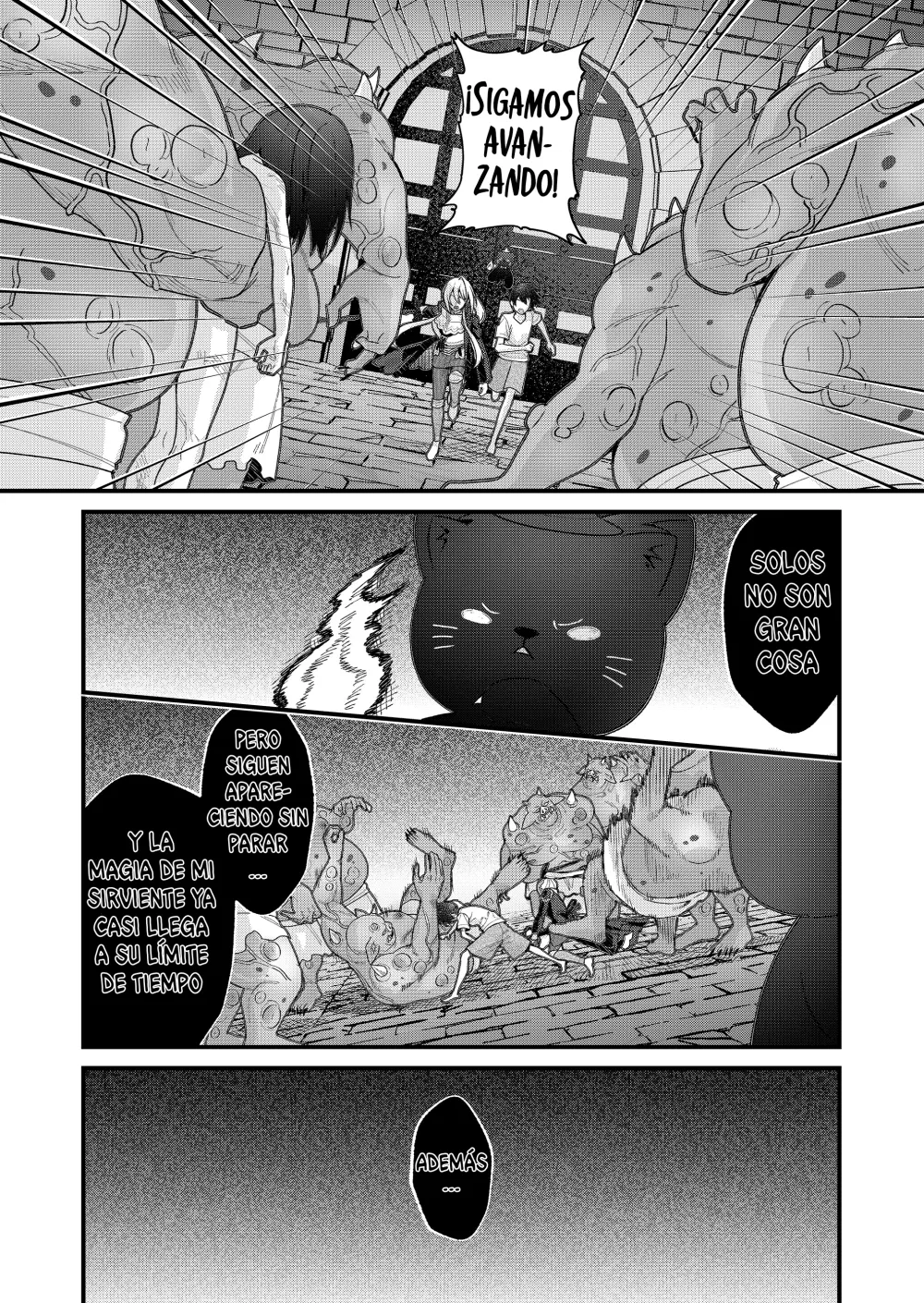 Siempre que regreso a casa, estará alli el fantasma de la Caballero Santa Capítulo 45 - Page 6