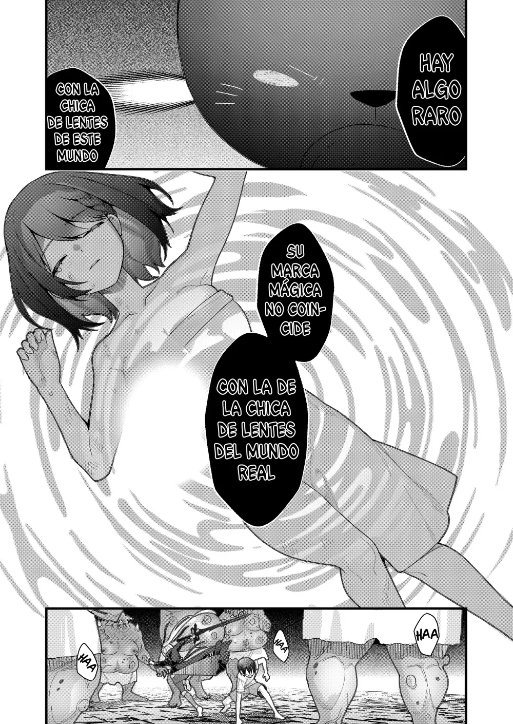 Siempre que regreso a casa, estará alli el fantasma de la Caballero Santa Capítulo 45 - Page 7