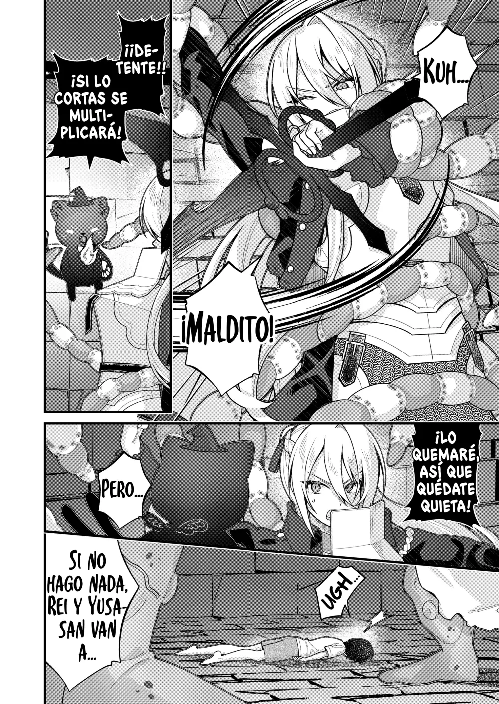 Siempre que regreso a casa, estará alli el fantasma de la Caballero Santa Capítulo 45 - Page 13