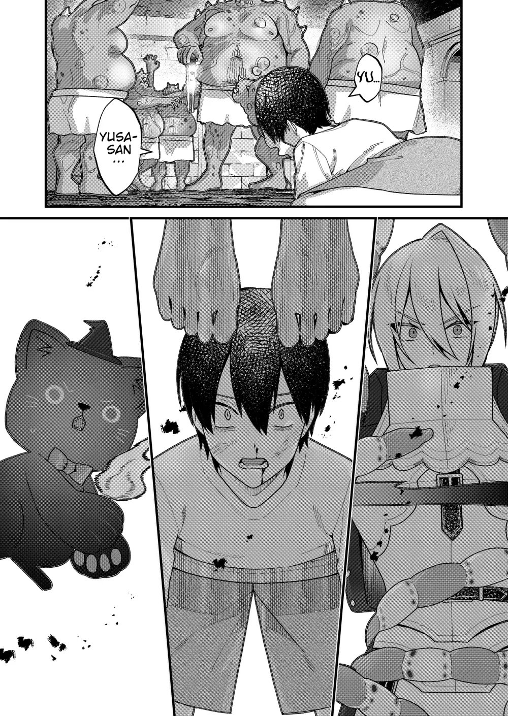 Siempre que regreso a casa, estará alli el fantasma de la Caballero Santa Capítulo 45 - Page 14