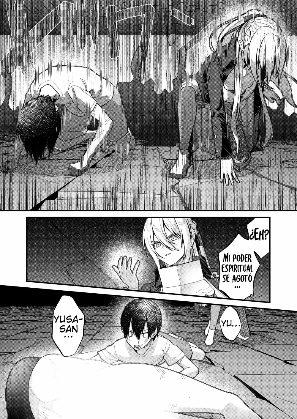 Siempre que regreso a casa, estará alli el fantasma de la Caballero Santa Capítulo 46 - Page 9