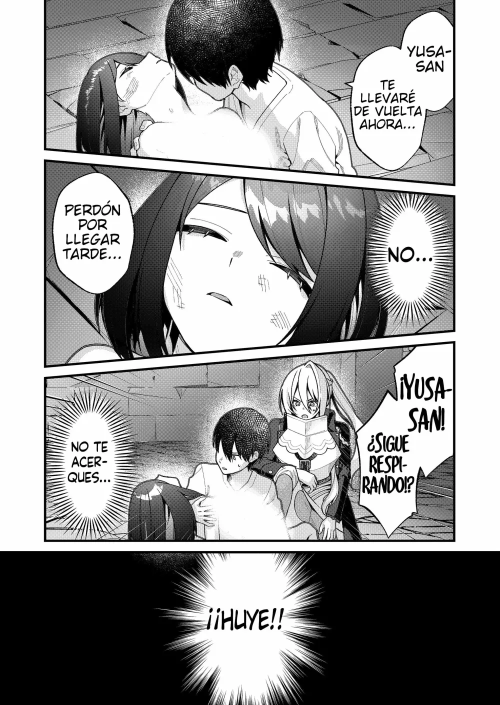 Siempre que regreso a casa, estará alli el fantasma de la Caballero Santa Capítulo 46 - Page 10