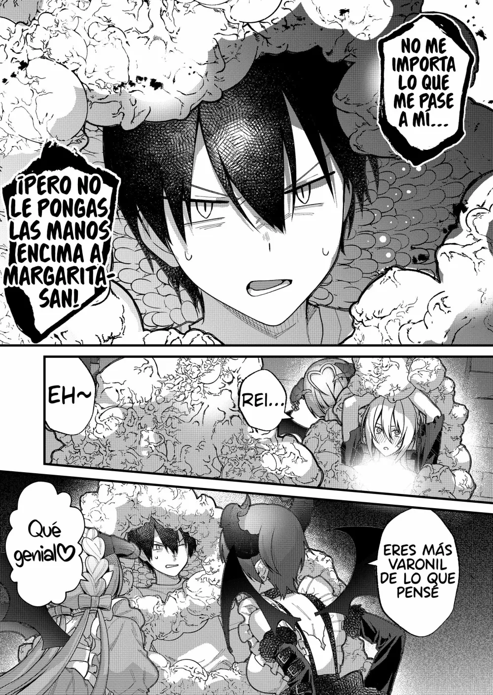 Siempre que regreso a casa, estará alli el fantasma de la Caballero Santa Capítulo 46 - Page 15