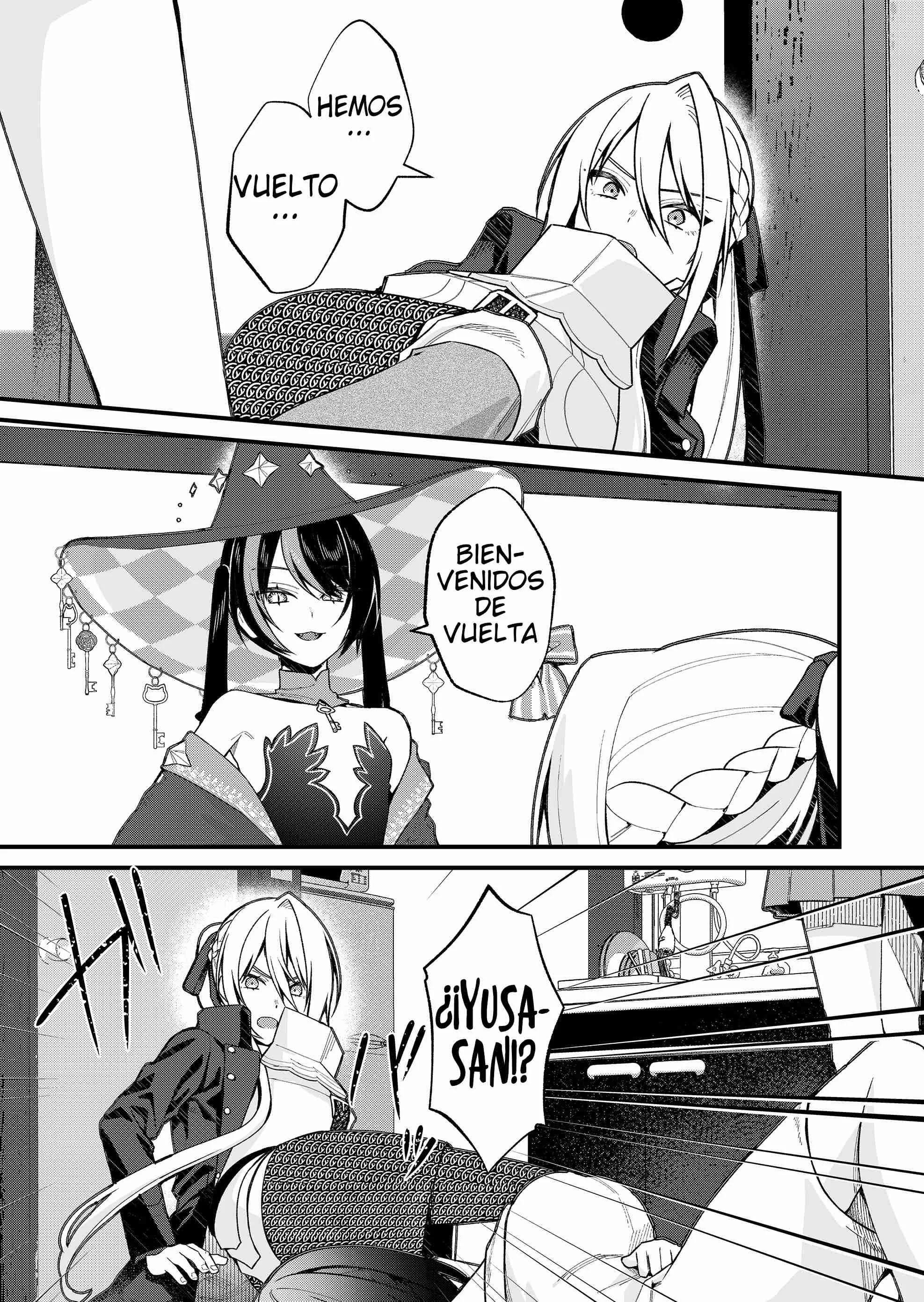 Siempre que regreso a casa, estará alli el fantasma de la Caballero Santa Capítulo 47 - Page 16