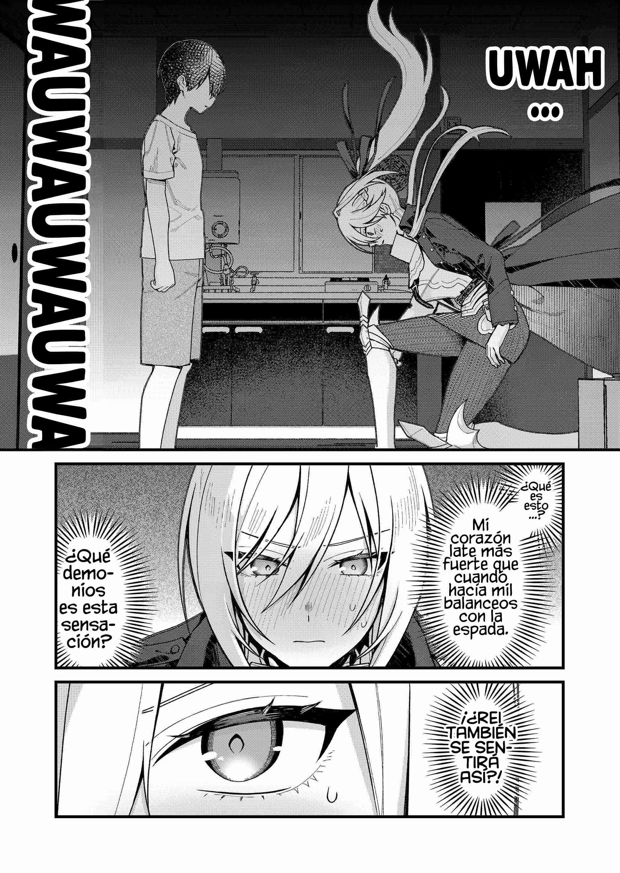Siempre que regreso a casa, estará alli el fantasma de la Caballero Santa Capítulo 48 - Page 10
