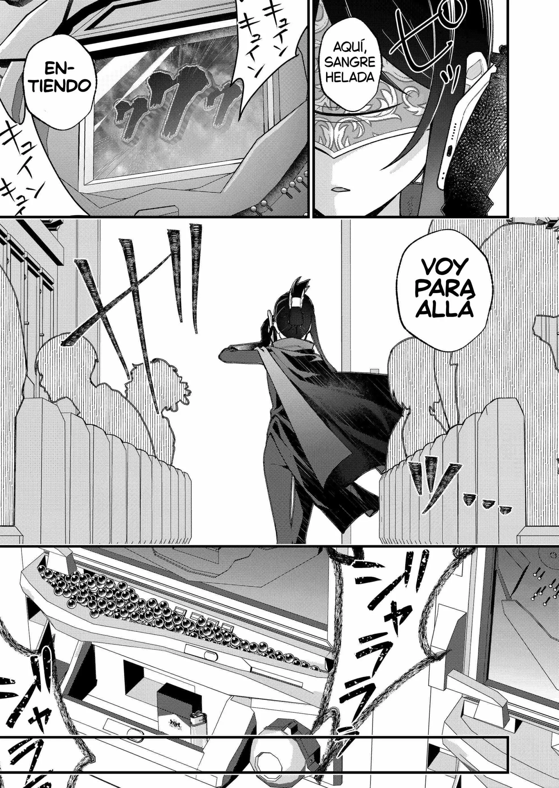 Siempre que regreso a casa, estará alli el fantasma de la Caballero Santa Capítulo 50 - Page 6