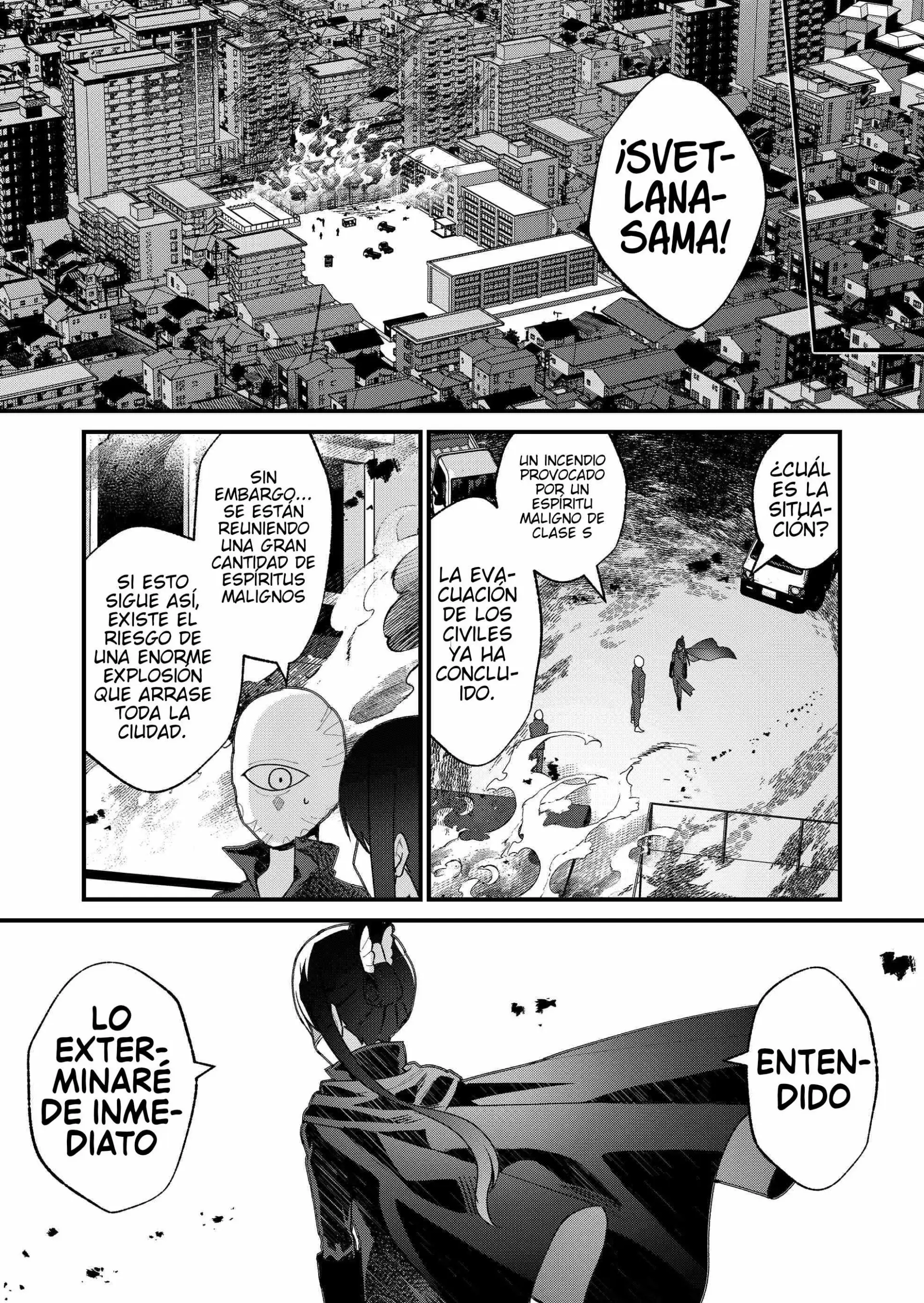Siempre que regreso a casa, estará alli el fantasma de la Caballero Santa Capítulo 50 - Page 7