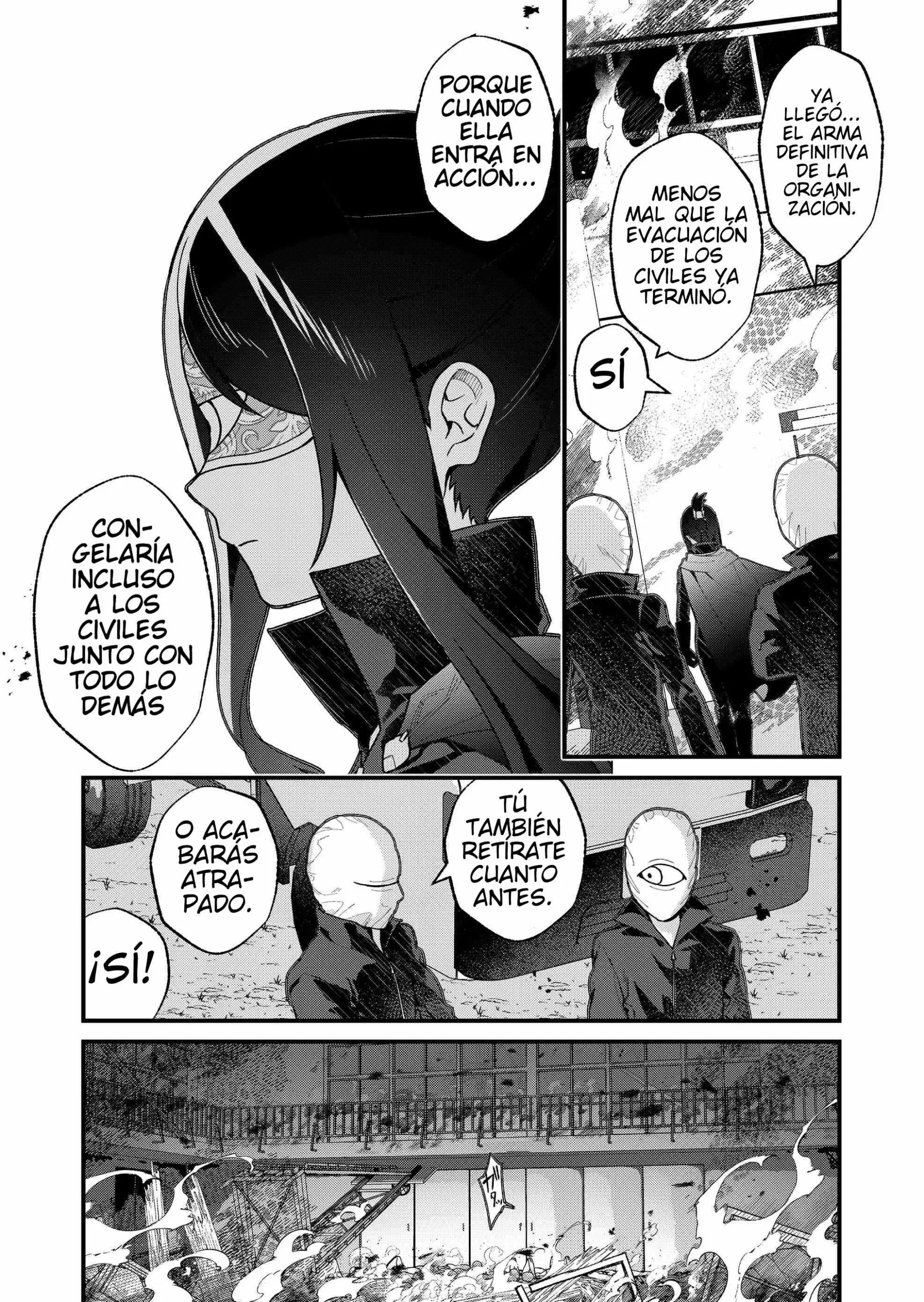Siempre que regreso a casa, estará alli el fantasma de la Caballero Santa Capítulo 50 - Page 8