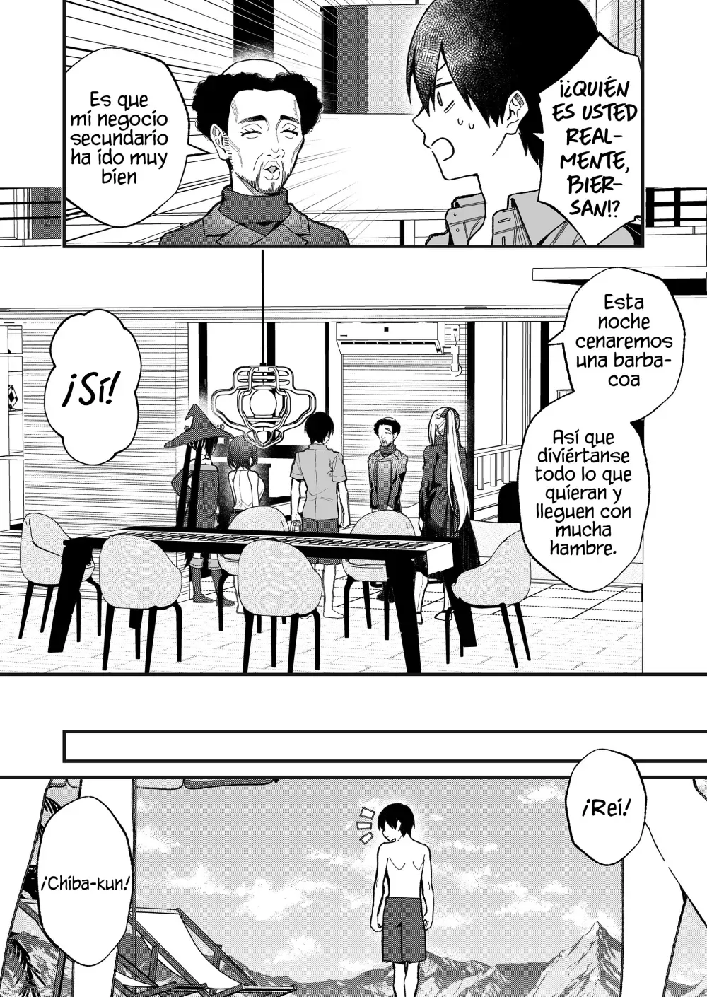 Siempre que regreso a casa, estará alli el fantasma de la Caballero Santa Capítulo 51 - Page 3
