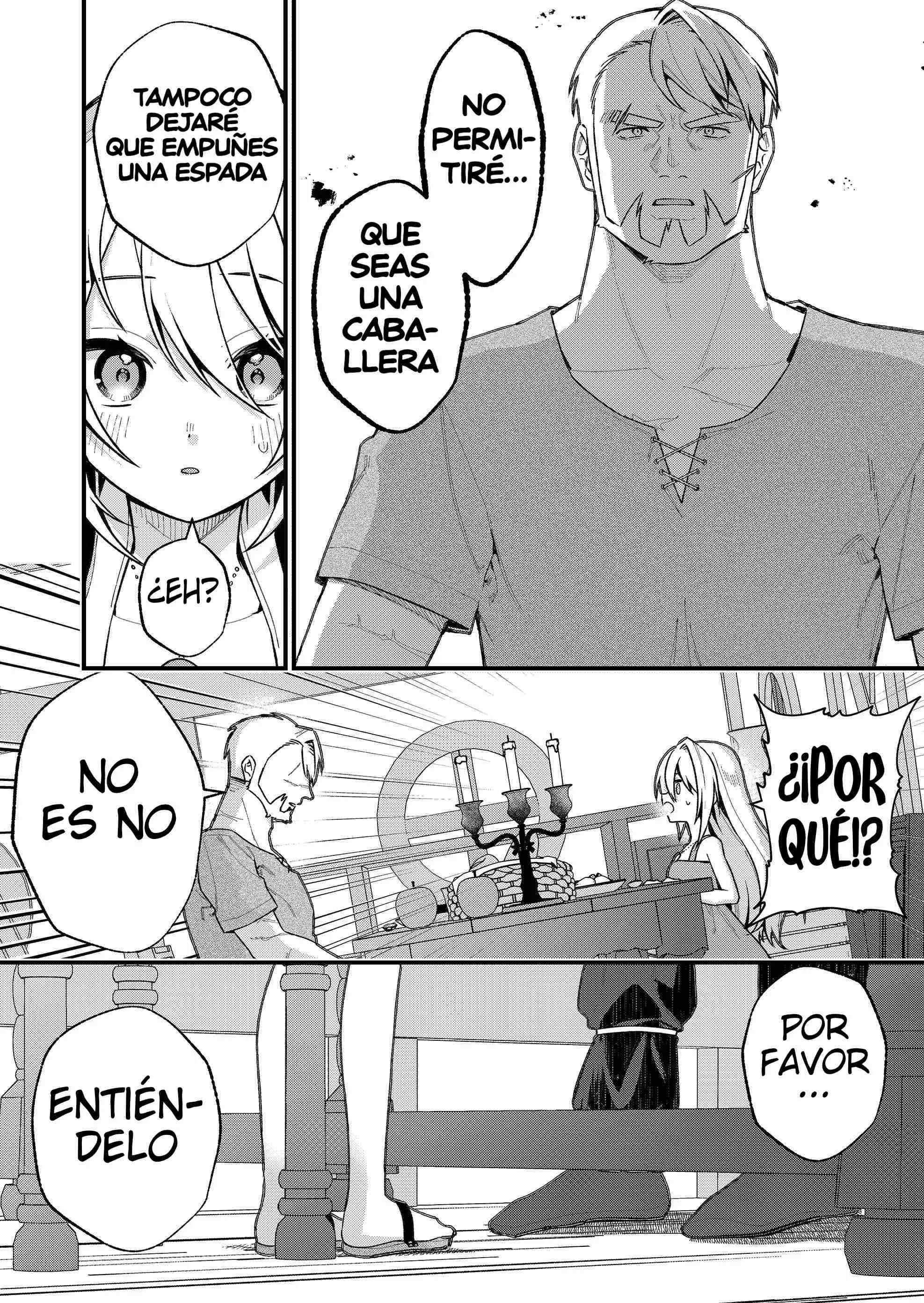 Siempre que regreso a casa, estará alli el fantasma de la Caballero Santa Capítulo 52 - Page 9