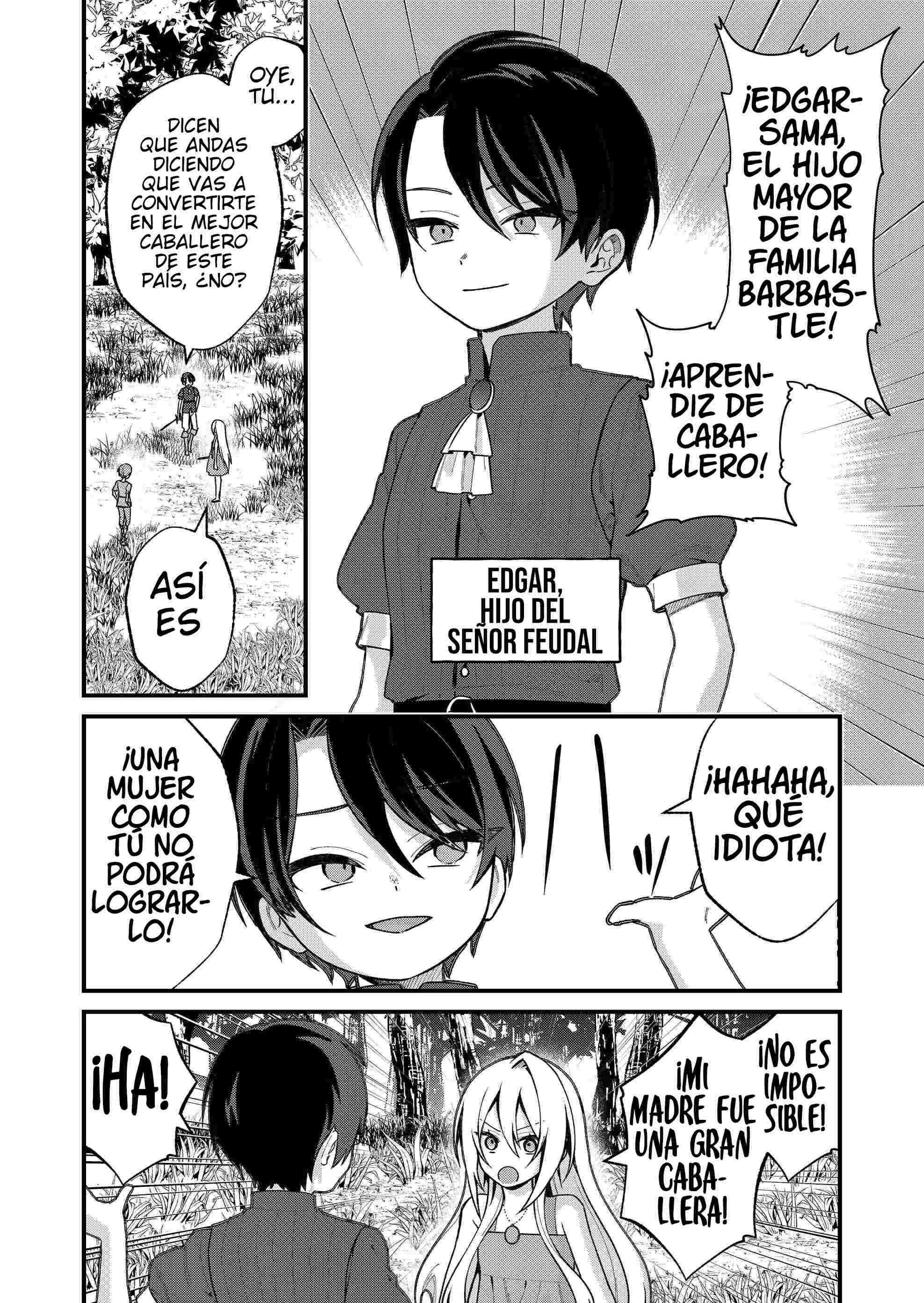 Siempre que regreso a casa, estará alli el fantasma de la Caballero Santa Capítulo 53 - Page 3