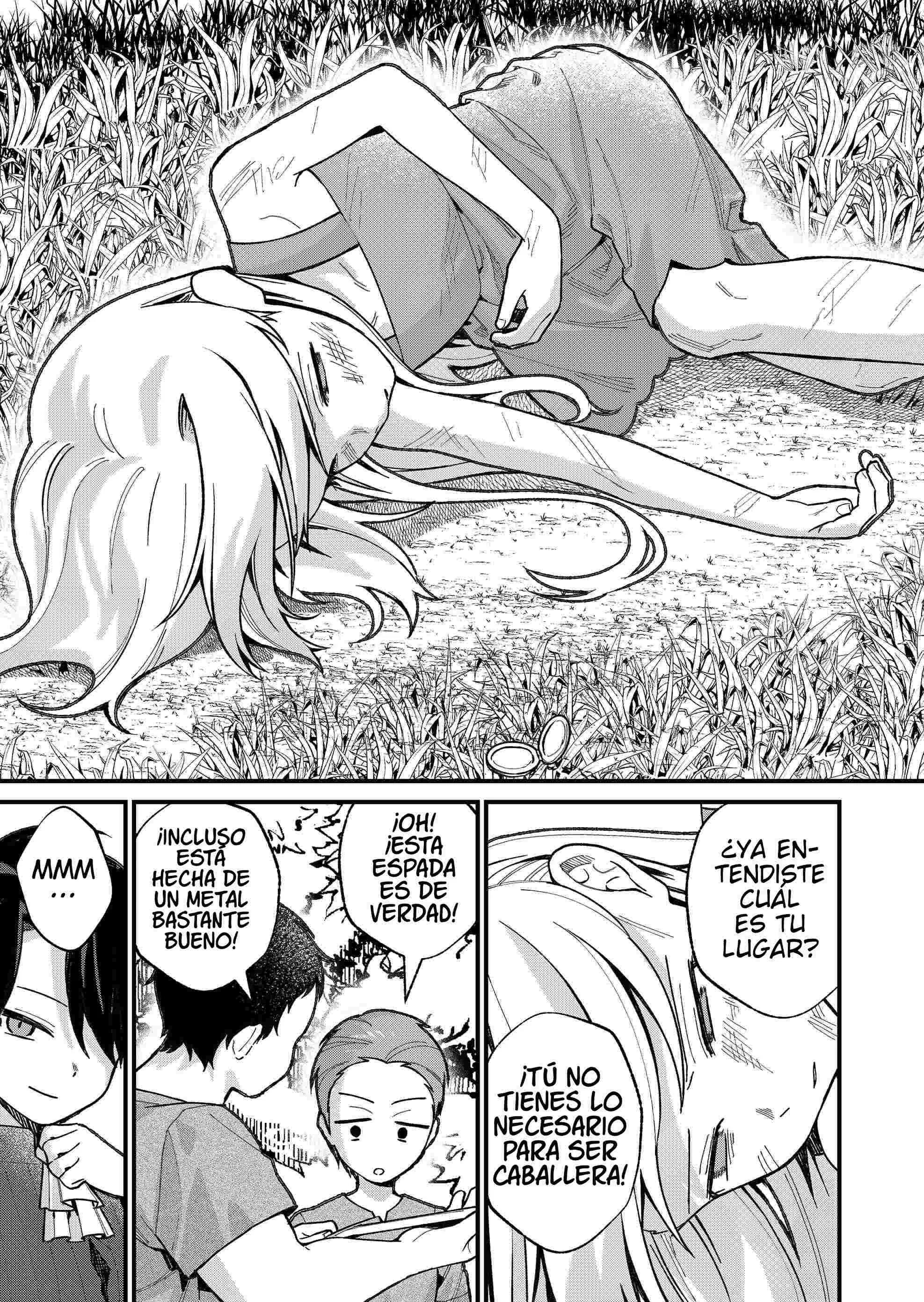 Siempre que regreso a casa, estará alli el fantasma de la Caballero Santa Capítulo 53 - Page 8