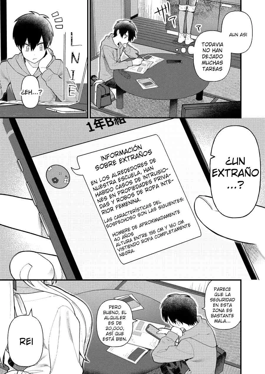 Siempre que regreso a casa, estará alli el fantasma de la Caballero Santa Capítulo 6.1 - Page 3