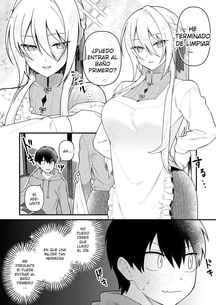 Siempre que regreso a casa, estará alli el fantasma de la Caballero Santa Capítulo 6.1 - Page 4