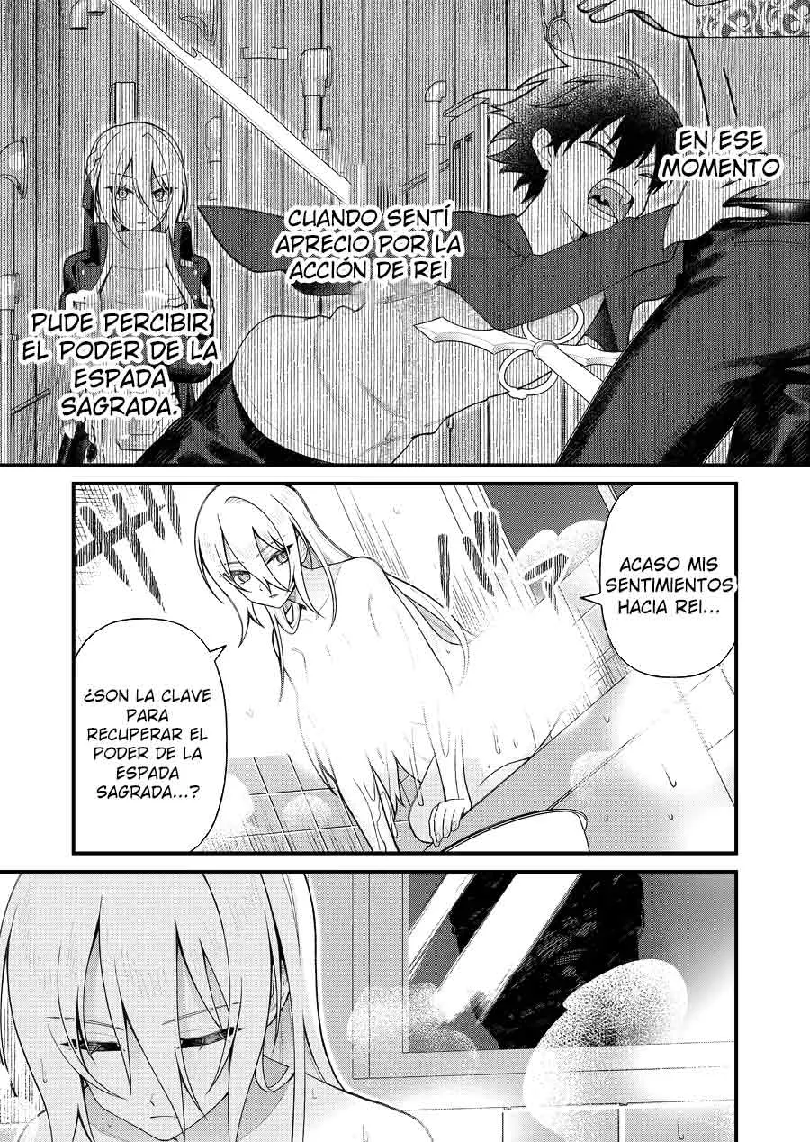 Siempre que regreso a casa, estará alli el fantasma de la Caballero Santa Capítulo 6.2 - Page 3