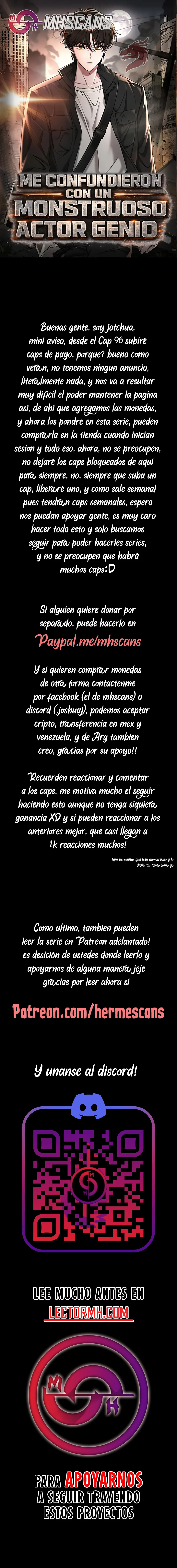 Me Confundieron con un Monstruoso Actor Genio Capítulo 95.2 - Page 1
