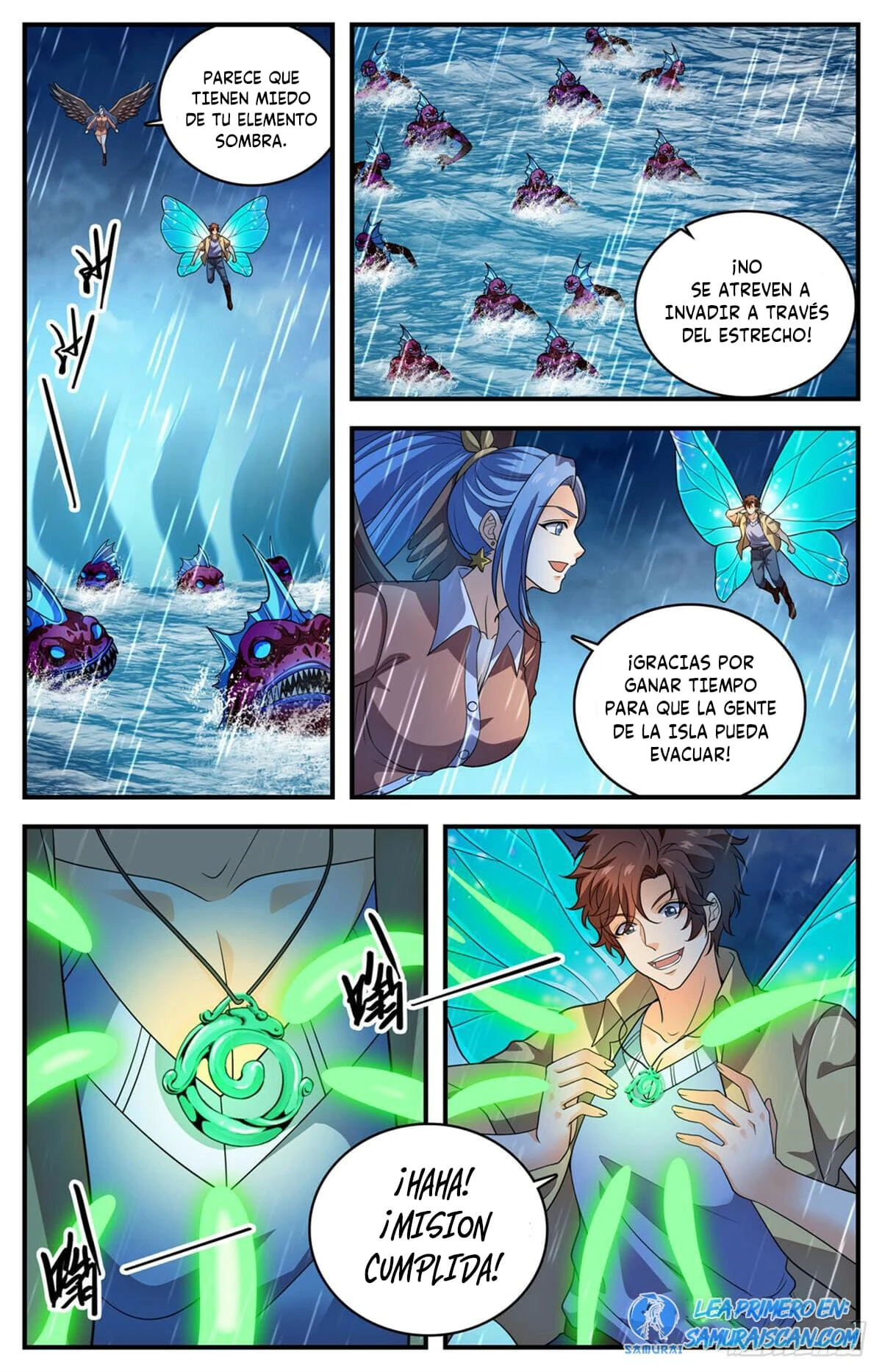 Mago Versátil Capítulo 1045 - Page 4