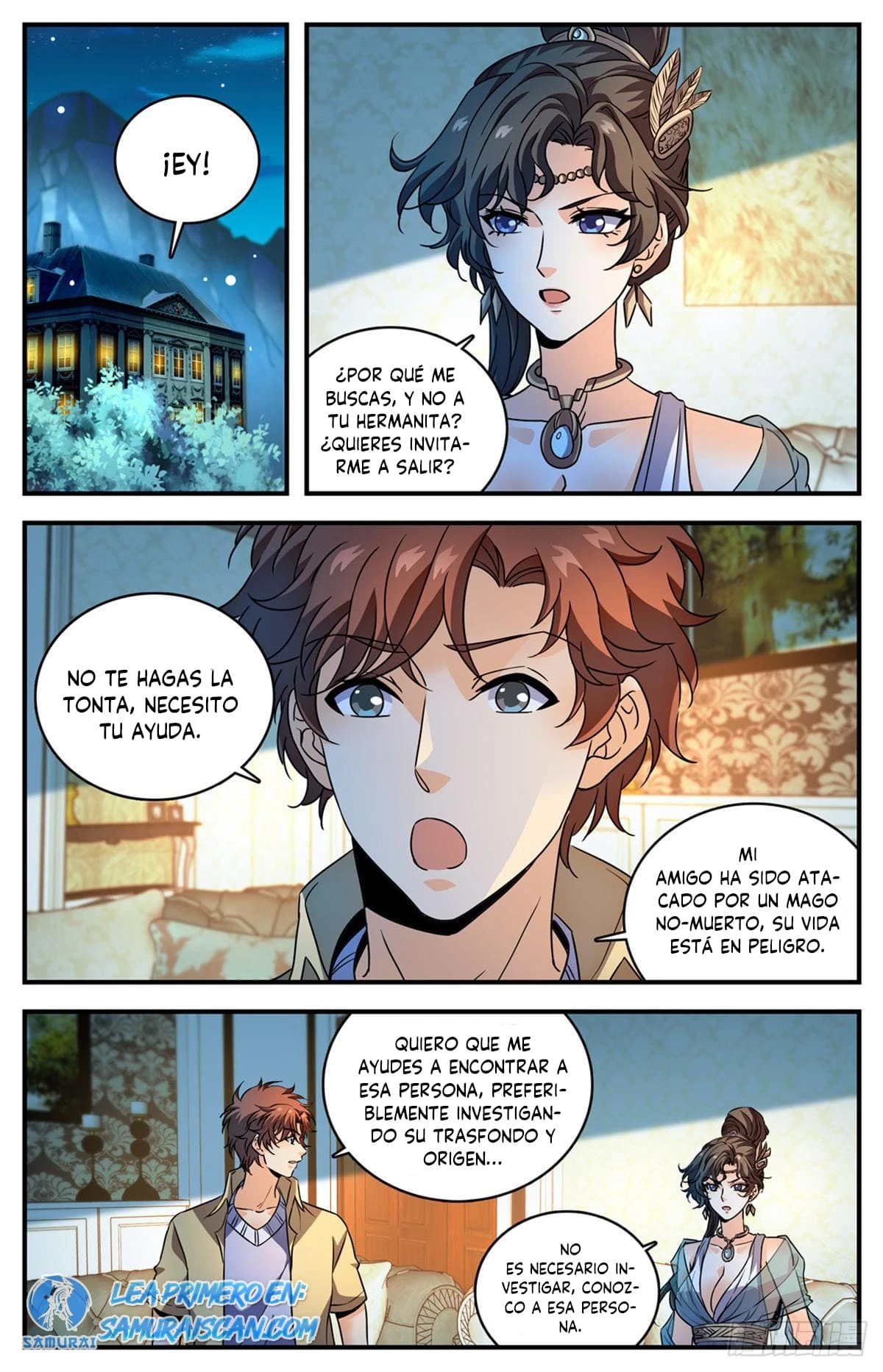 Mago Versátil Capítulo 1050 - Page 2