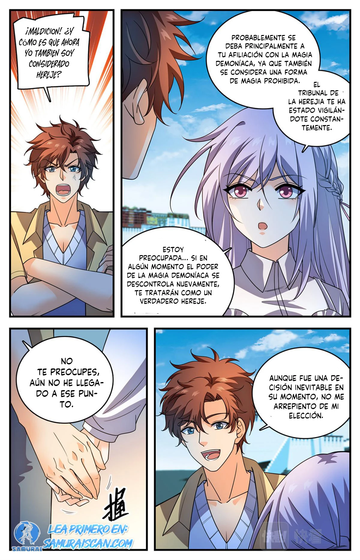 Mago Versátil Capítulo 1056 - Page 5