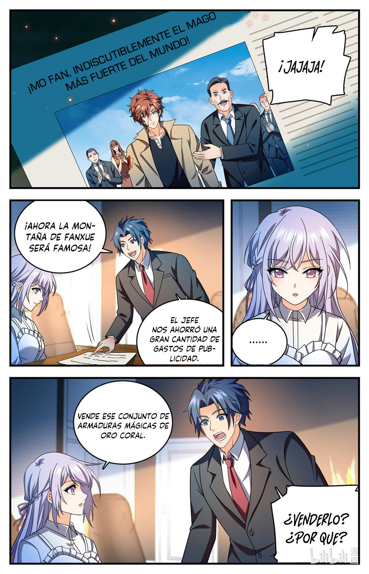 Mago Versátil Capítulo 1117 - Page 8