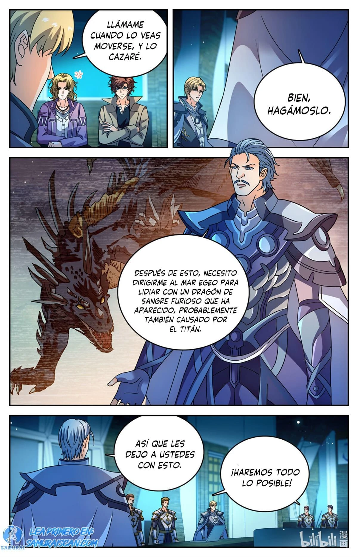 Mago Versátil Capítulo 1126 - Page 4
