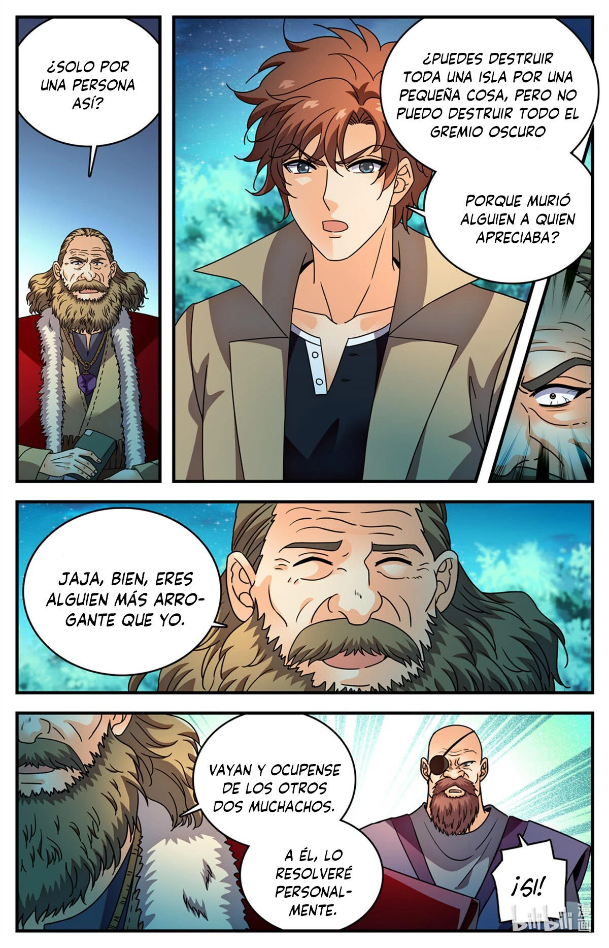 Mago Versátil Capítulo 1143 - Page 4