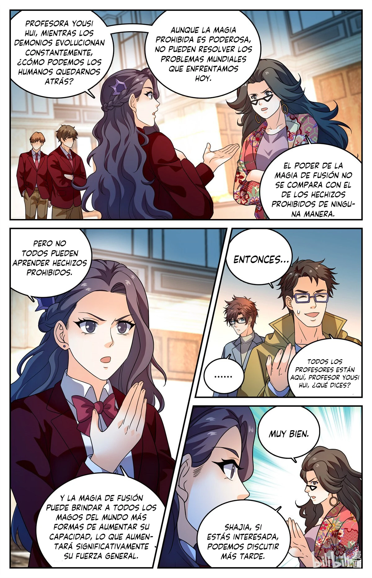 Mago Versátil Capítulo 1152 - Page 4