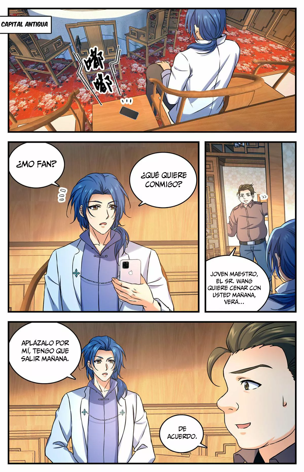 Mago Versátil Capítulo 881 - Page 3