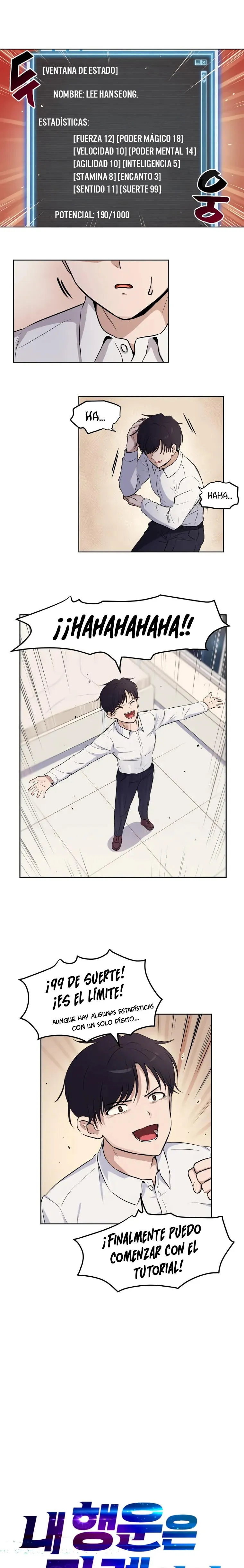 Tengo mi suerte al nivel máximo Capítulo 1 - Page 11