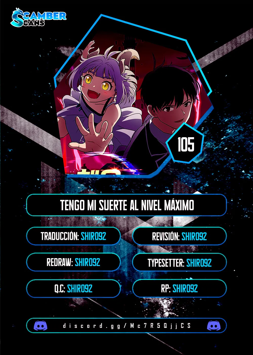 Tengo mi suerte al nivel máximo Capítulo 105 - Page 1