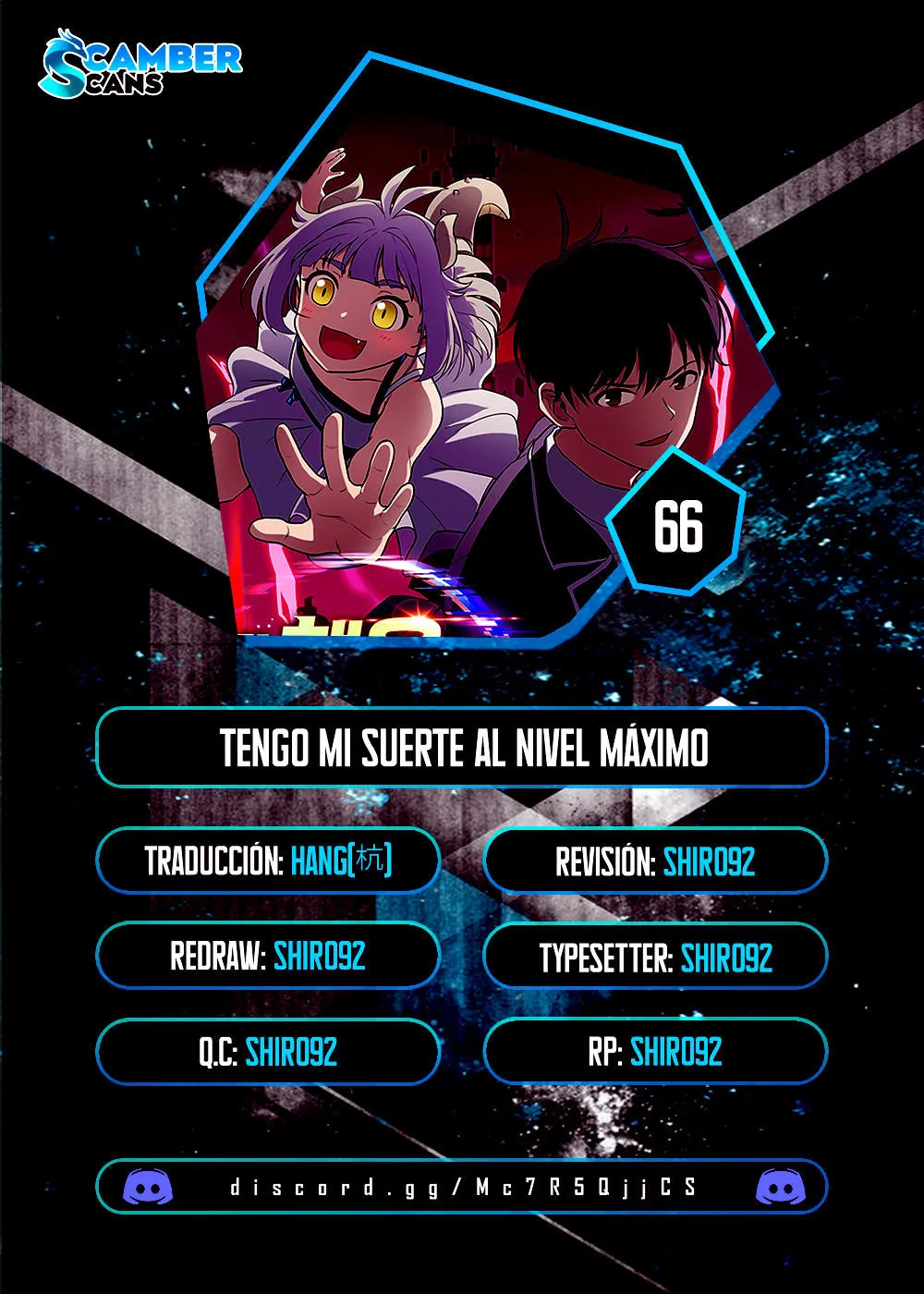 Tengo mi suerte al nivel máximo Capítulo 66 - Page 1