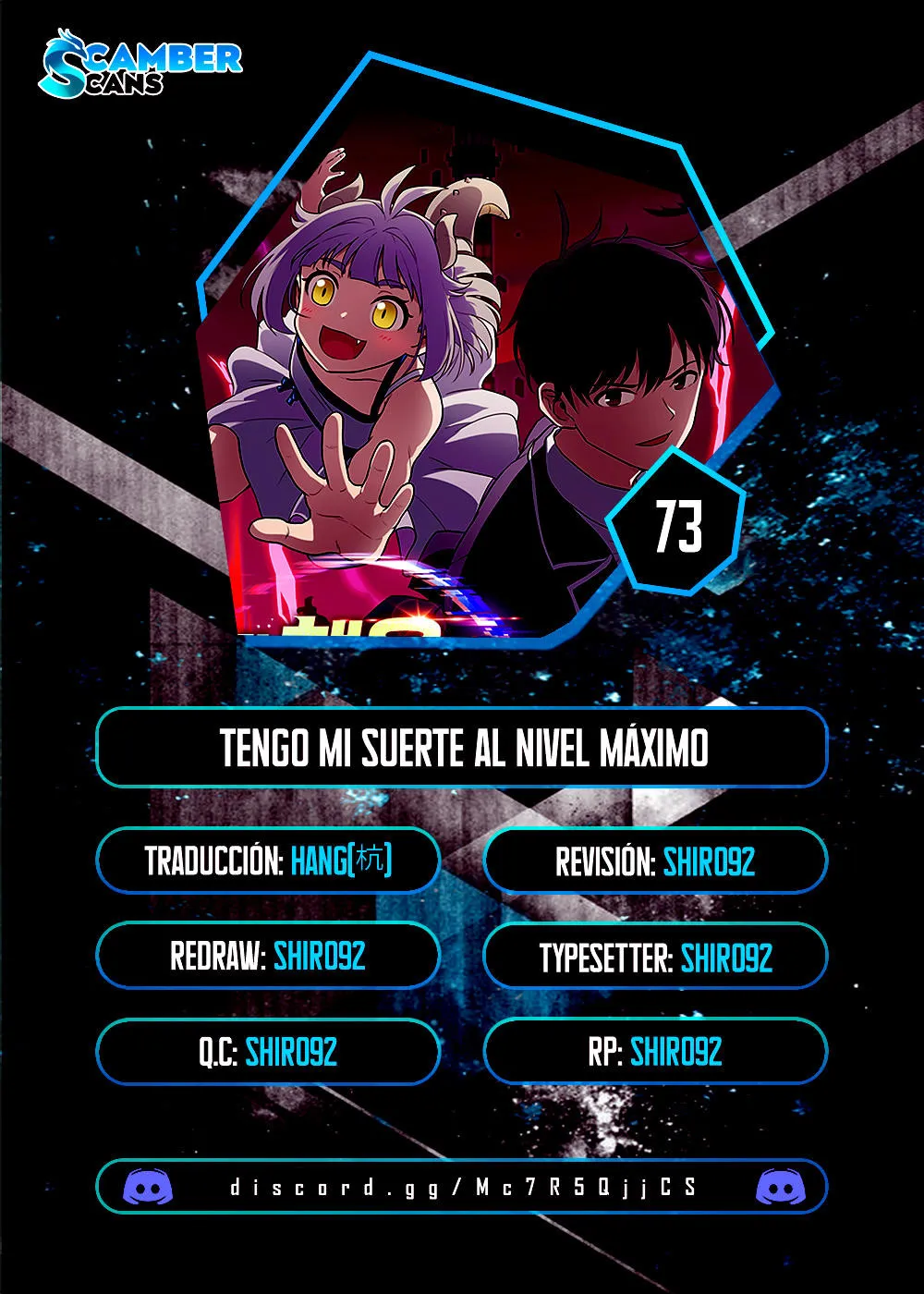 Tengo mi suerte al nivel máximo Capítulo 73 - Page 1