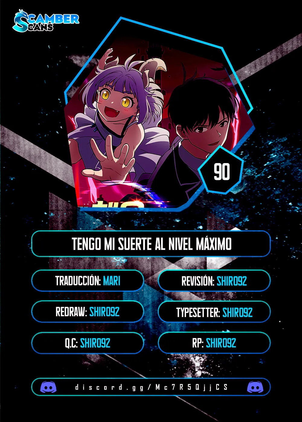 Tengo mi suerte al nivel máximo Capítulo 90 - Page 1