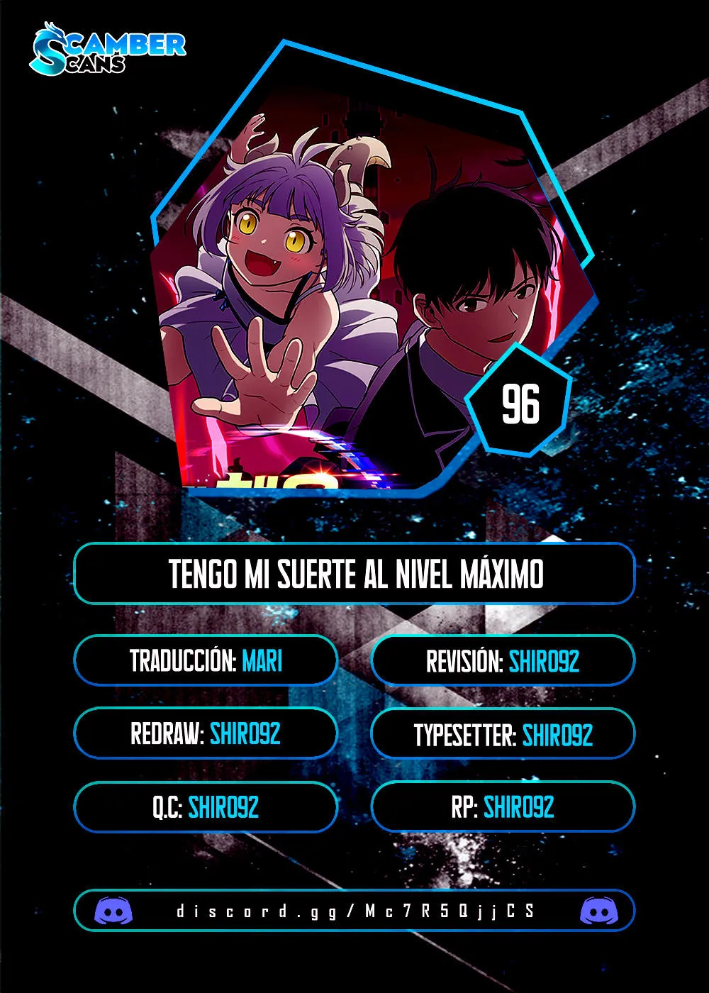 Tengo mi suerte al nivel máximo Capítulo 96 - Page 1