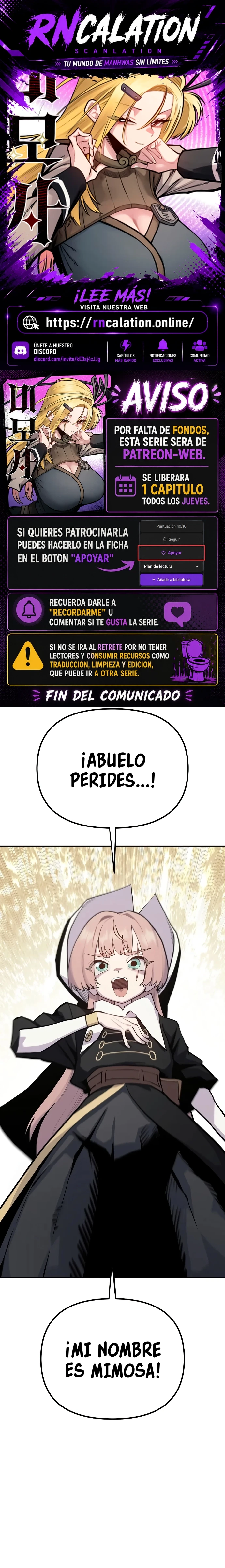 Mimosa Capítulo 32 - Page 1