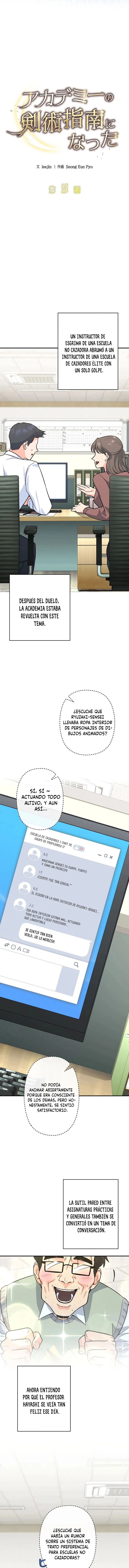 Convertido en Instructor de Esgrima de la Academia Capítulo 5 - Page 8
